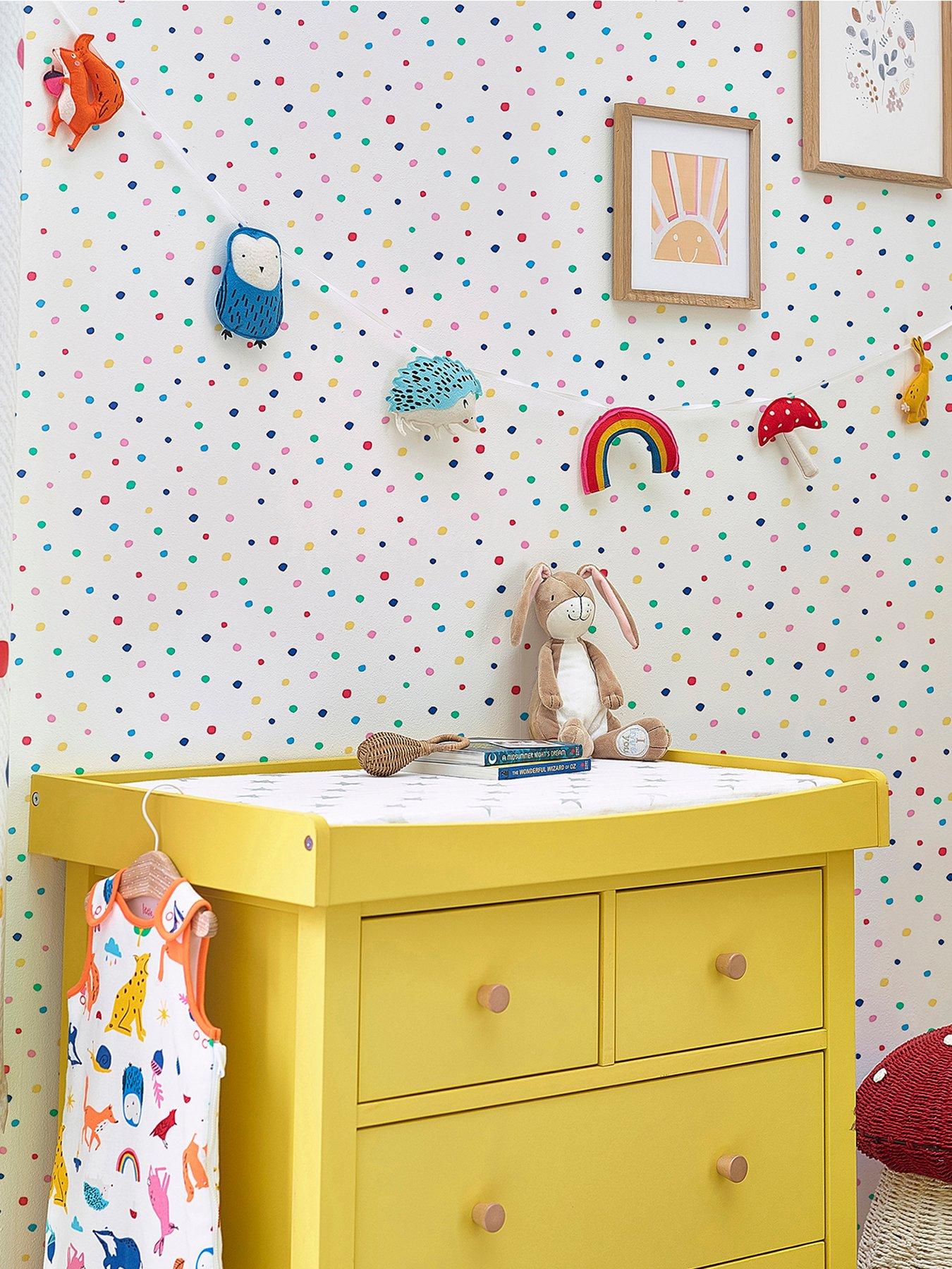 Product photograph of Joules Lynx Multi Spot Wallpaper from very.co.uk