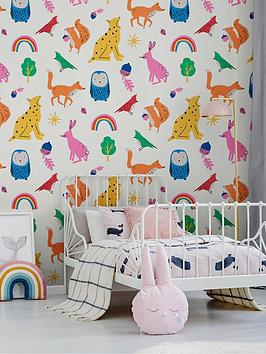 Product photograph of Joules Country Critters Heroes Wallpaper from very.co.uk