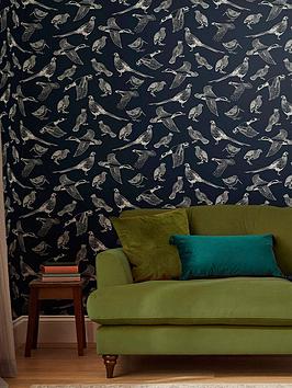 Product photograph of Joules Huntings Birds Wallpaper from very.co.uk