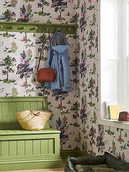 Product photograph of Joules Woodland Scene Dawn Wallpaper from very.co.uk