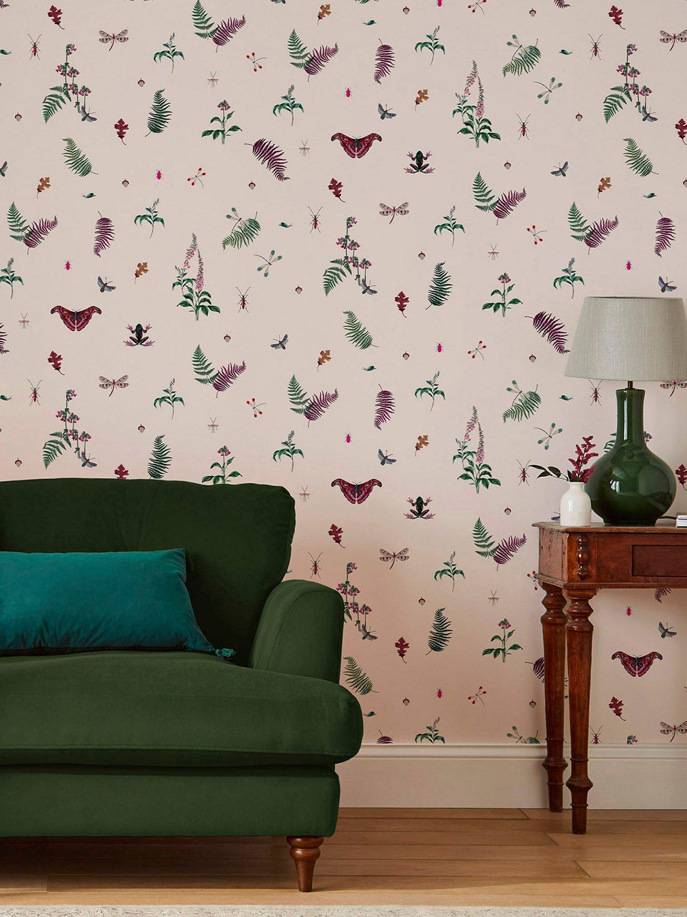 Product photograph of Joules Midnight Beasts Wallpaper from very.co.uk