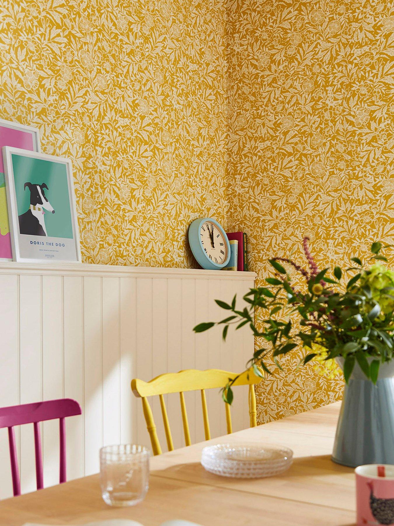 Product photograph of Joules Twilight Ditsy Wallpaper from very.co.uk