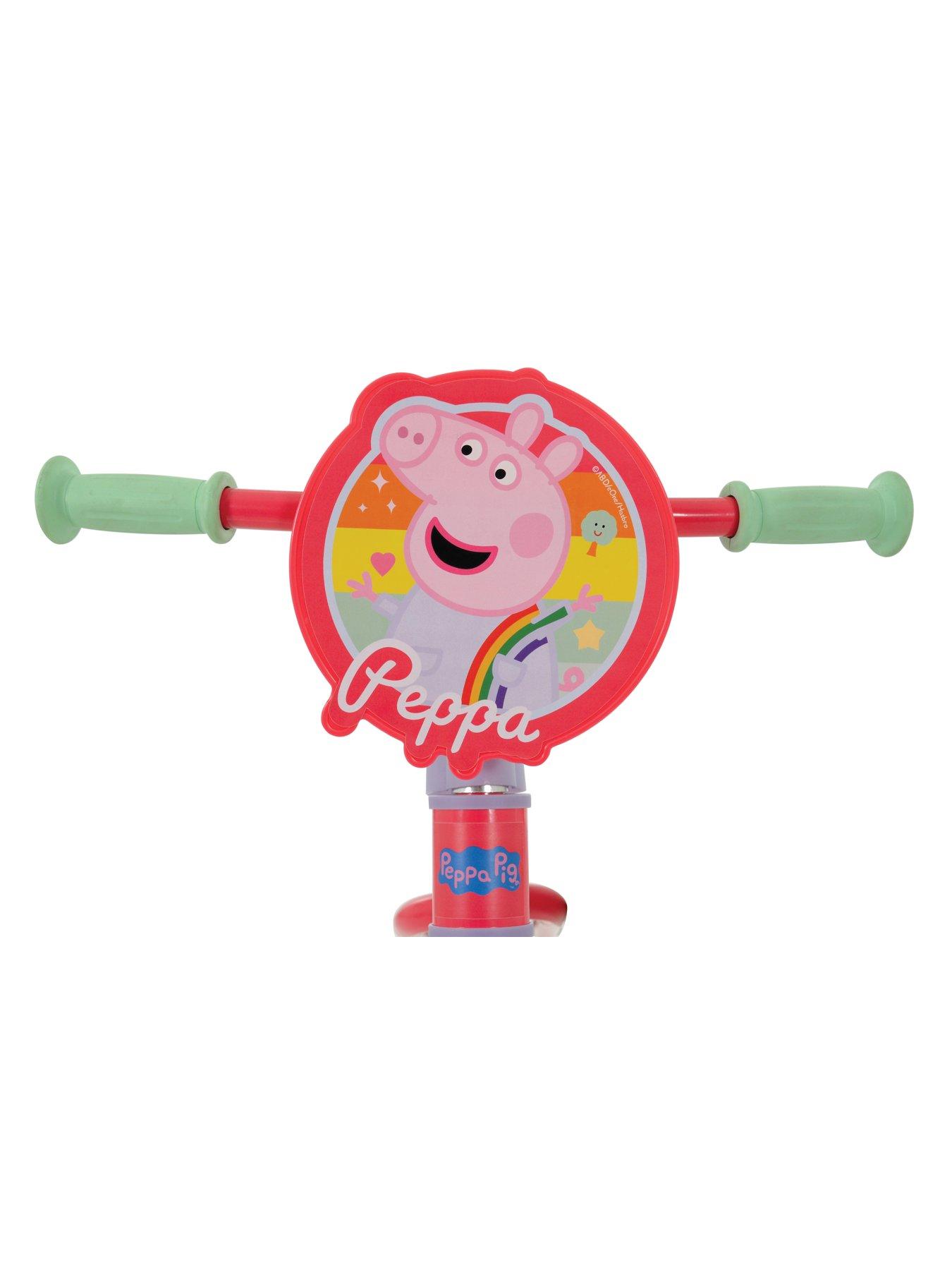 Peppa pig balance bike hot sale asda