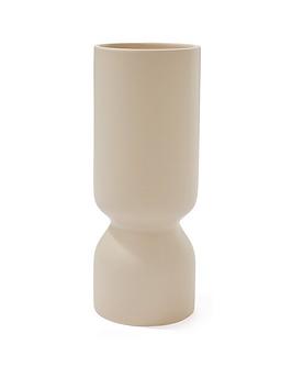 Product photograph of Stone Ceramic Vase from very.co.uk