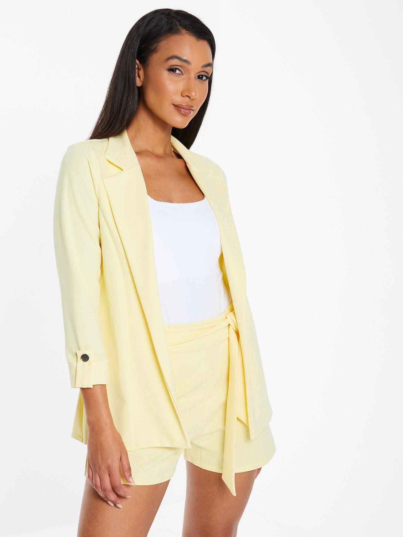 womens mustard colour coats
