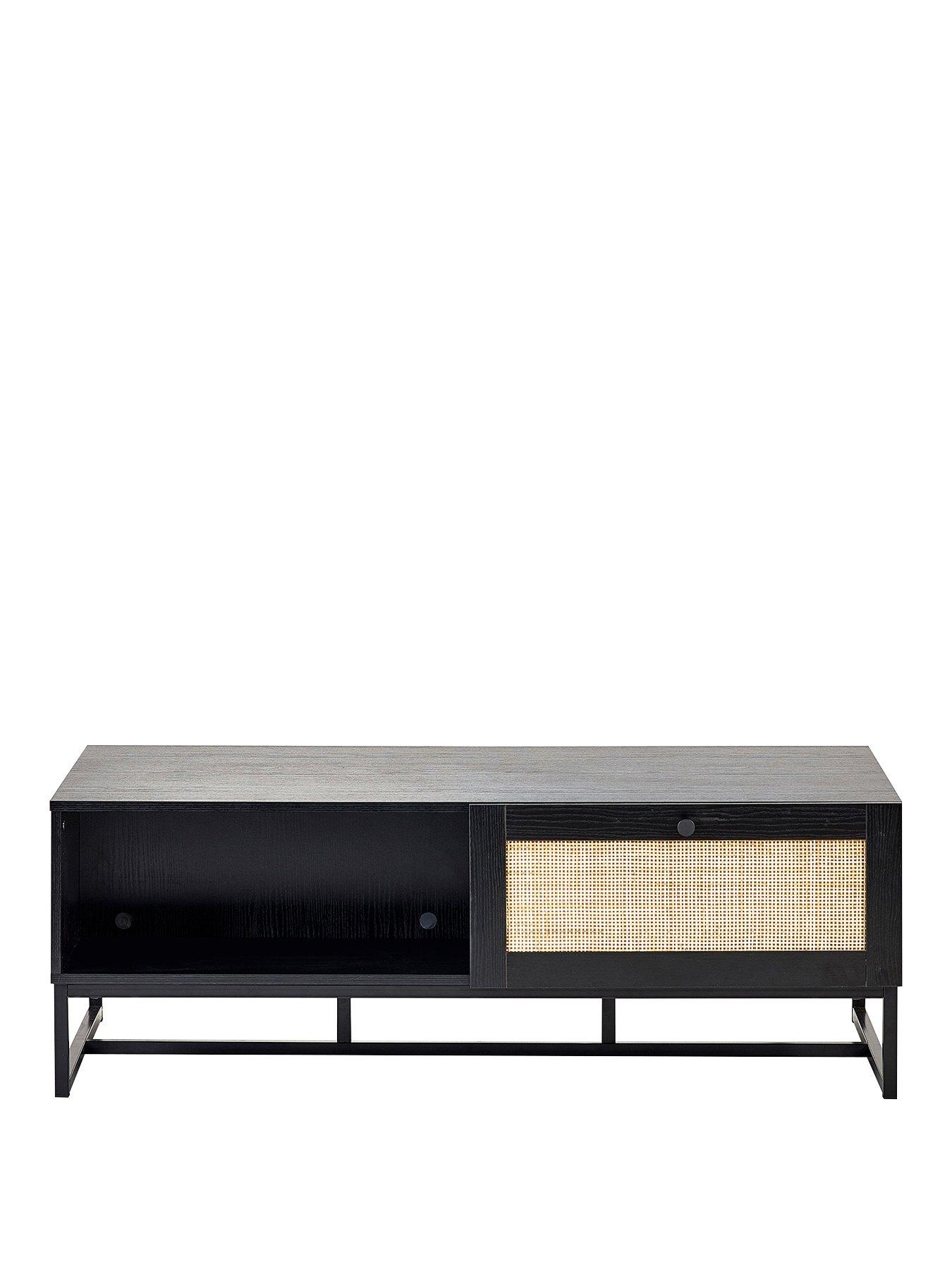 Image 2 of 4 of Julian Bowen Padstow Storage Coffee Table - Black
