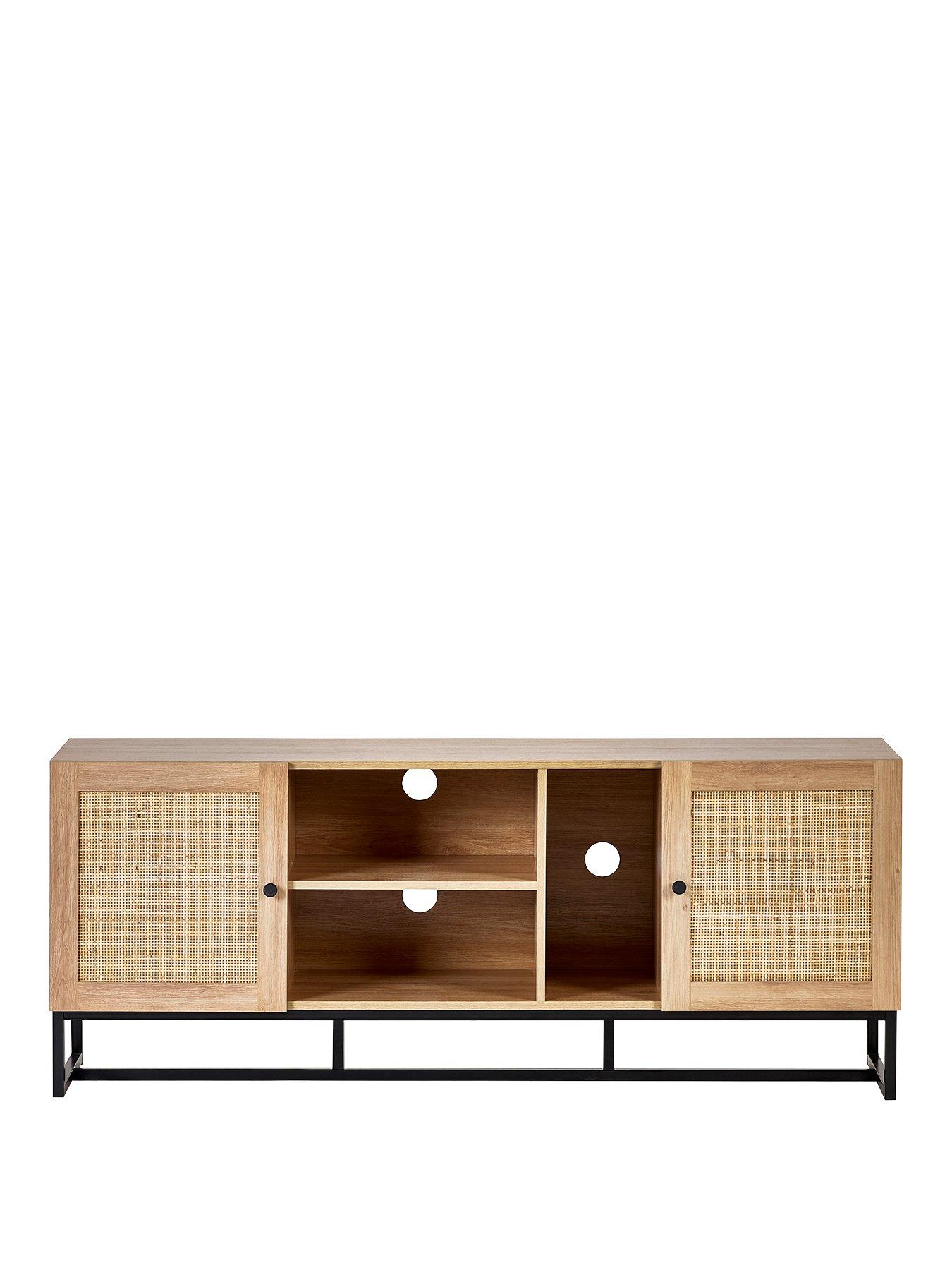Image 2 of 5 of Julian Bowen Padstow TV Unit - fits&nbsp;up to 55 inch TV - Oak