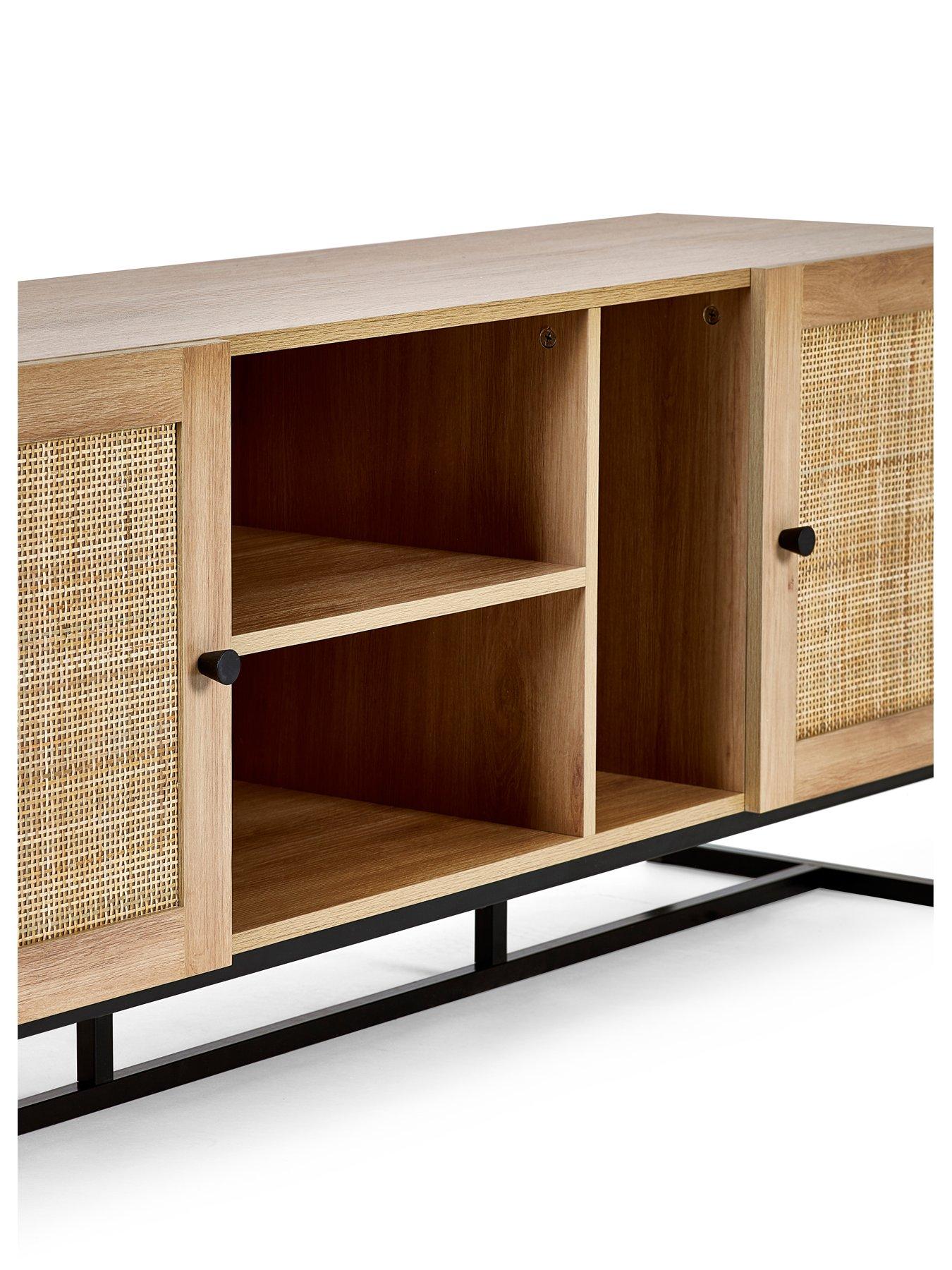 Image 5 of 5 of Julian Bowen Padstow TV Unit - fits&nbsp;up to 55 inch TV - Oak