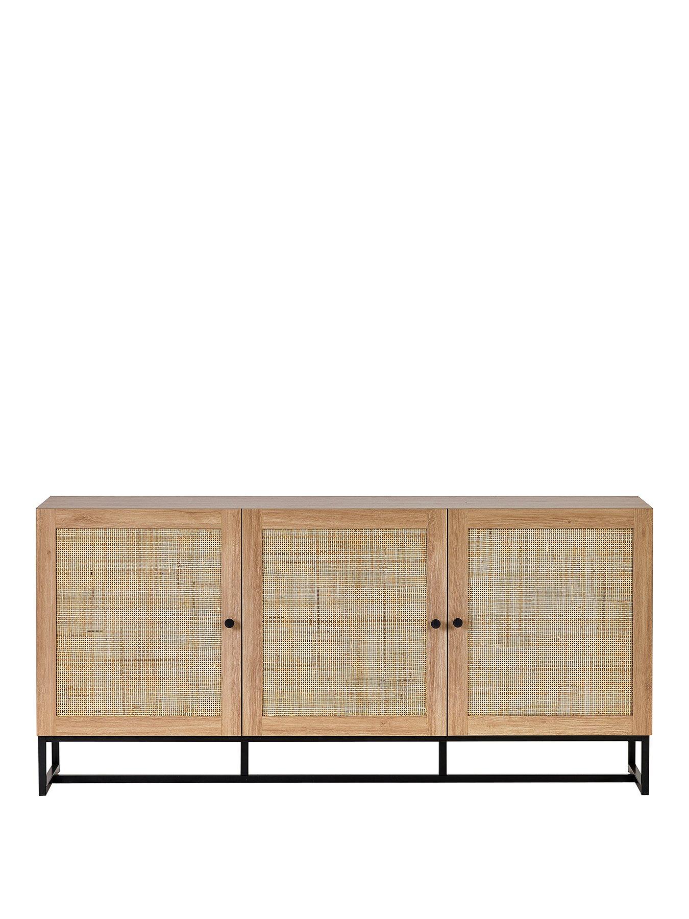 Image 2 of 5 of Julian Bowen Padstow 3 Door&nbsp;Sideboard - Oak