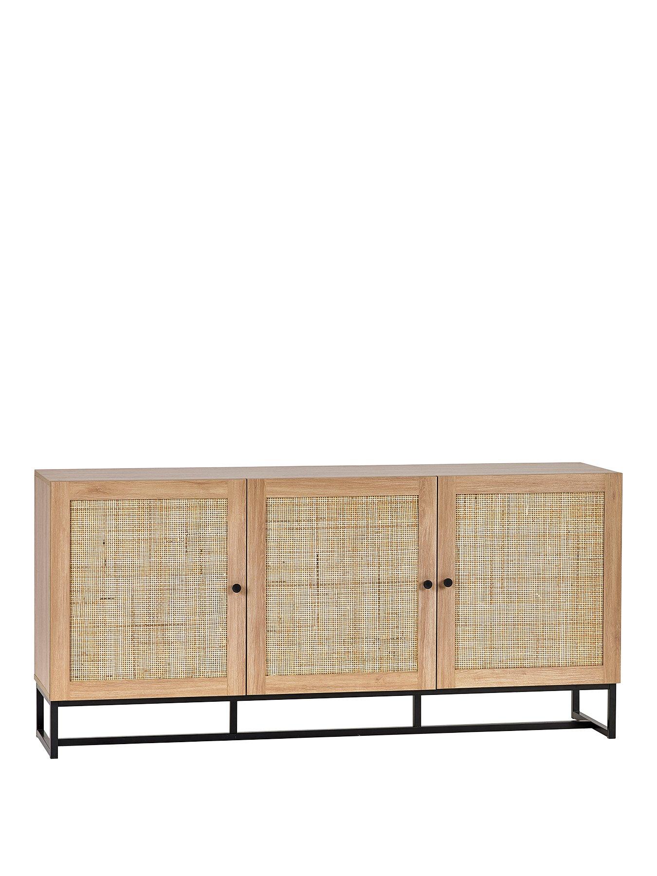 Image 3 of 5 of Julian Bowen Padstow 3 Door&nbsp;Sideboard - Oak
