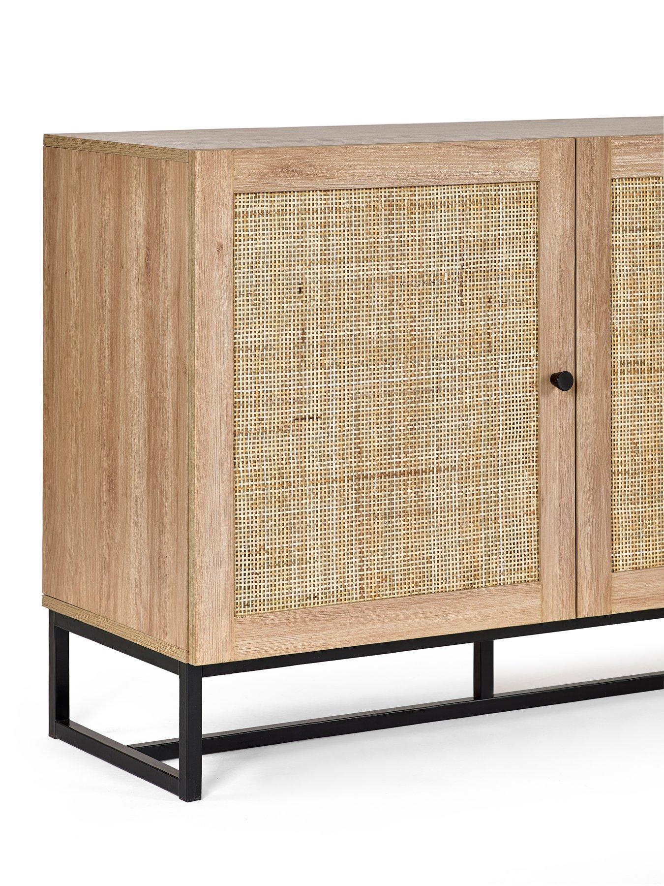 Image 5 of 5 of Julian Bowen Padstow 3 Door&nbsp;Sideboard - Oak
