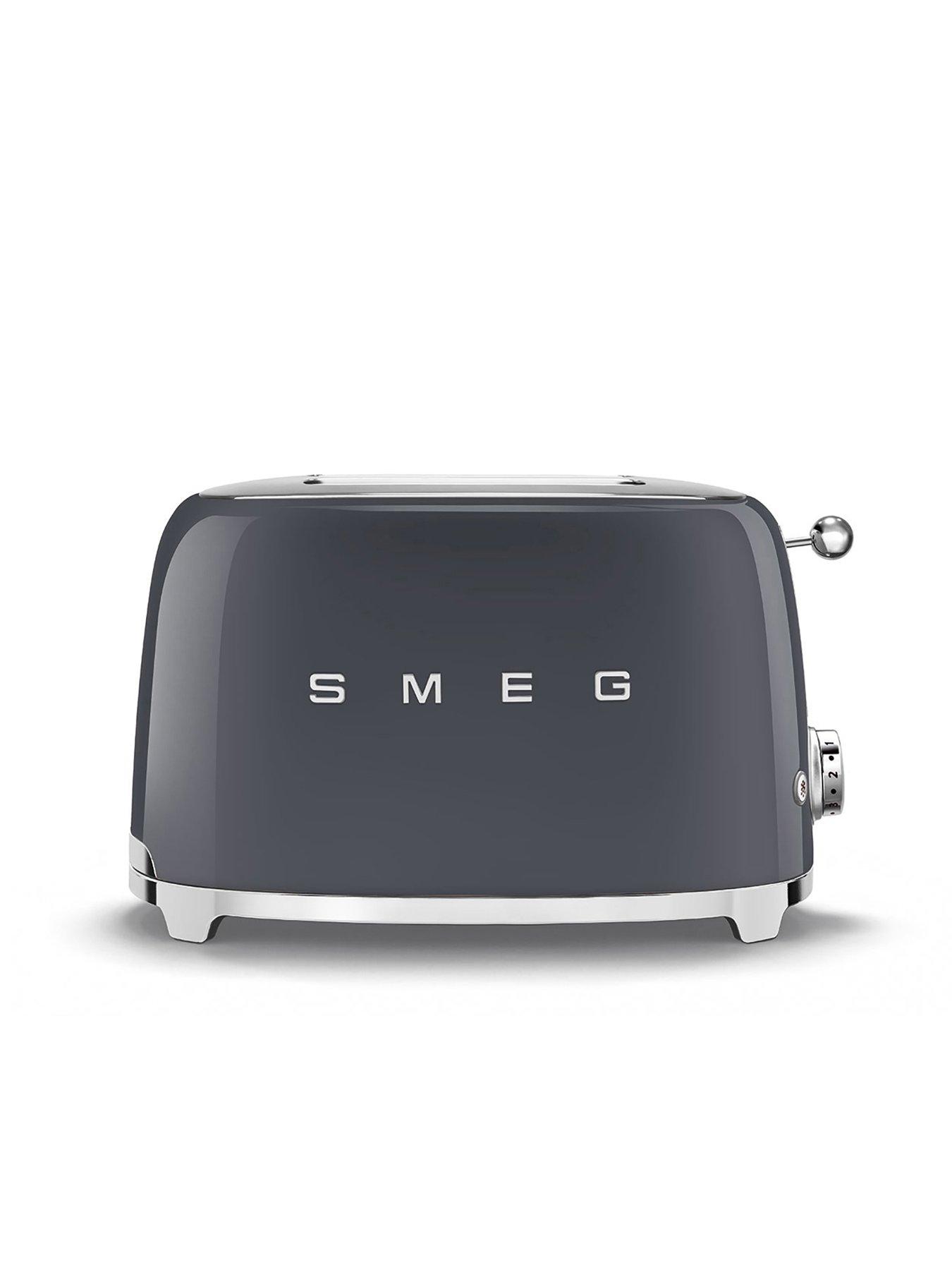 Smeg Retro 950W 2 Slice Toaster Red TSF01RDSA