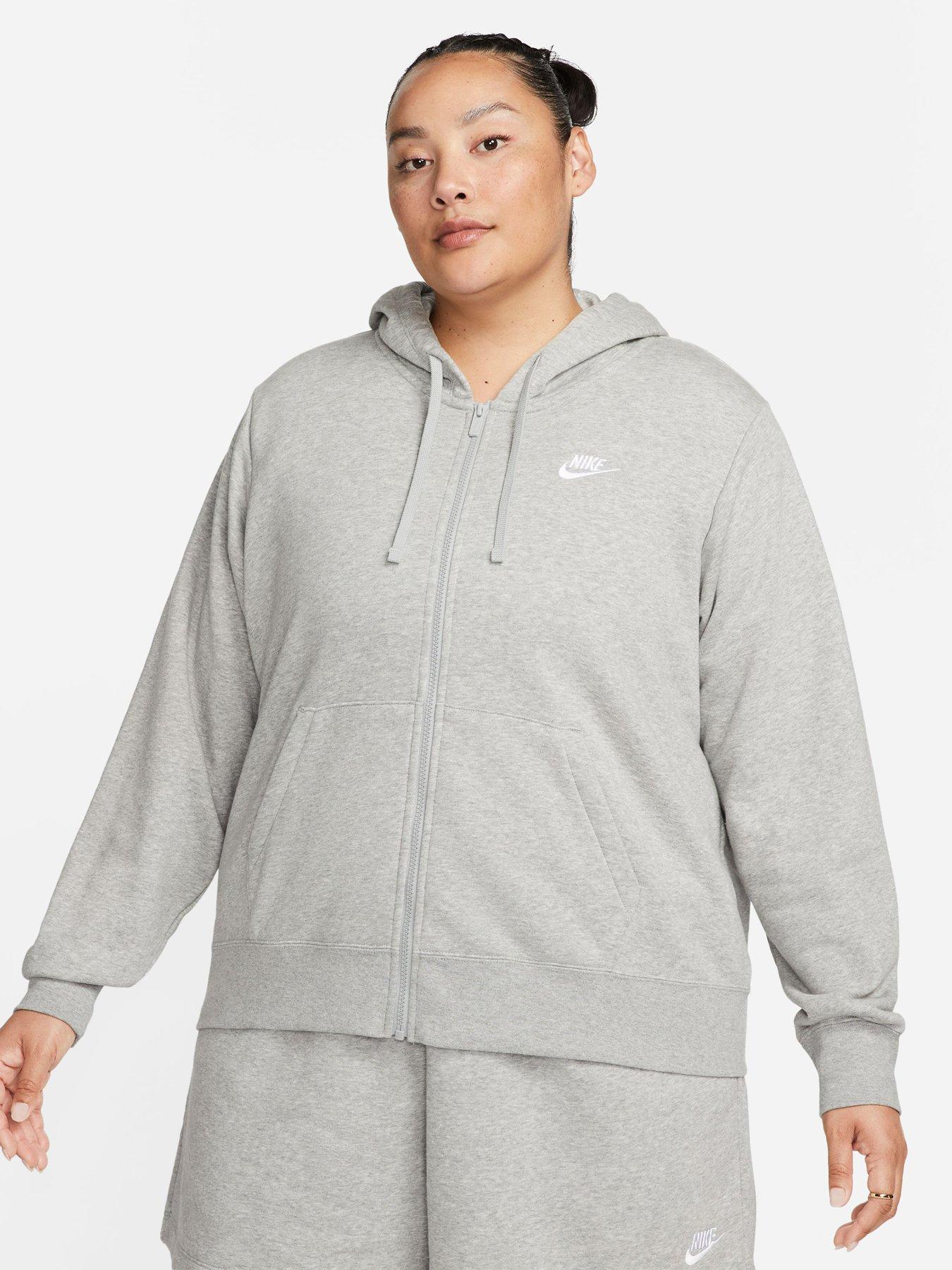 Nike women's club fleece clearance hoodie sizing