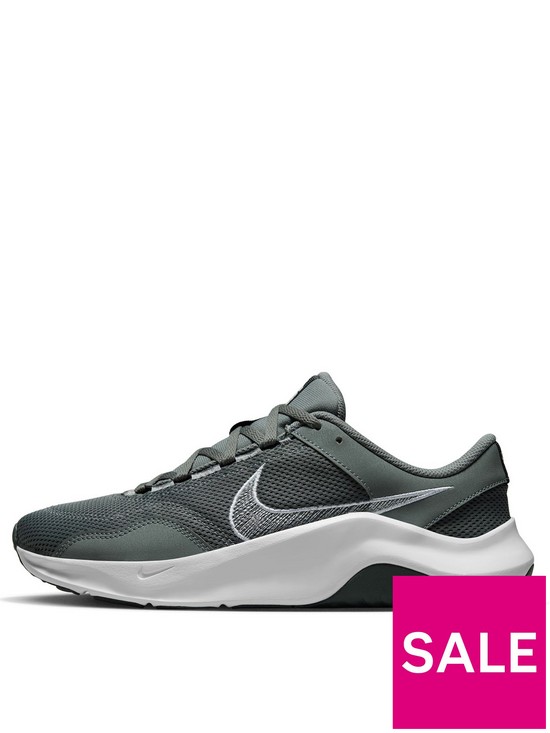 front image of nike-legend-essential-3-greywhite