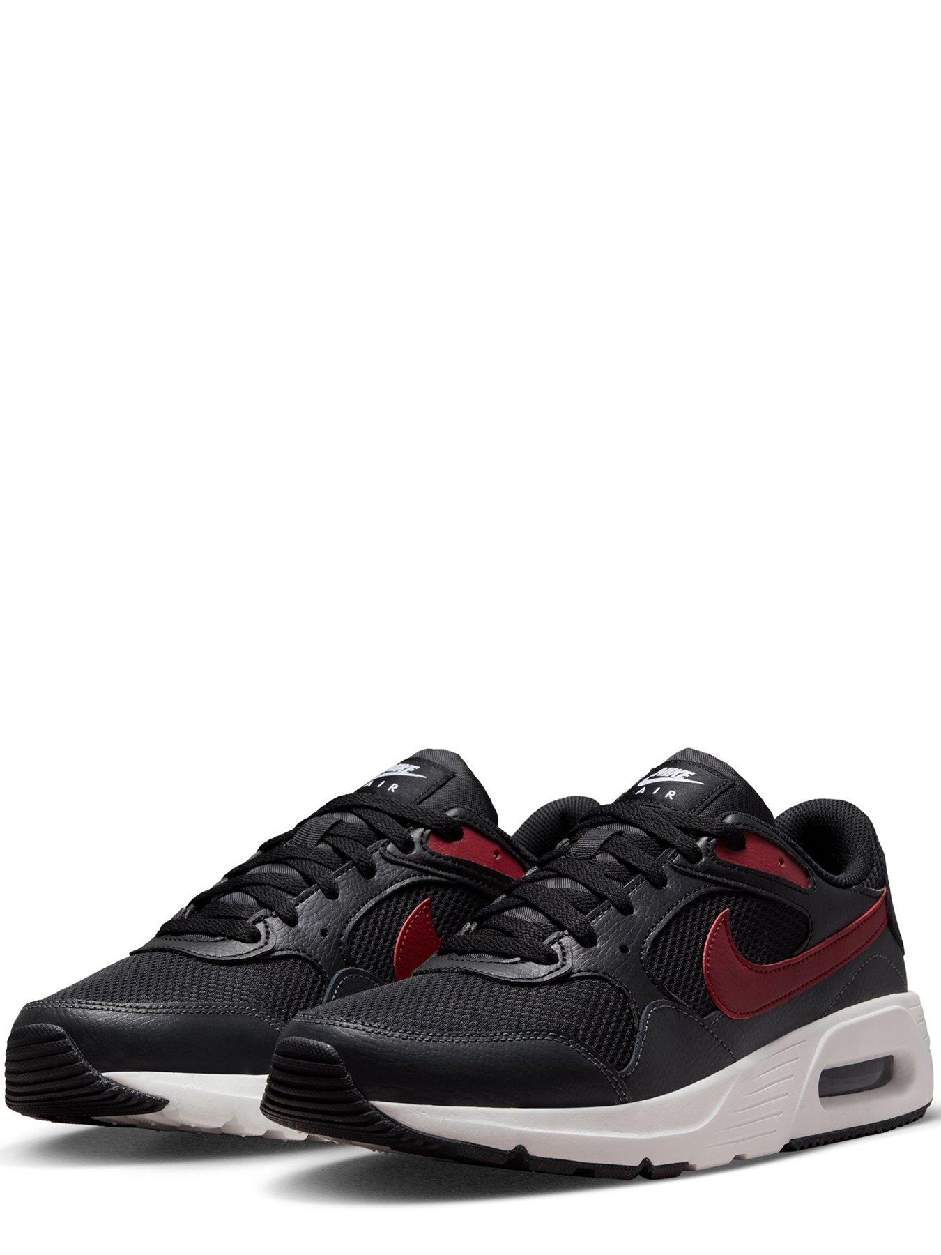 nike air max sc red and black