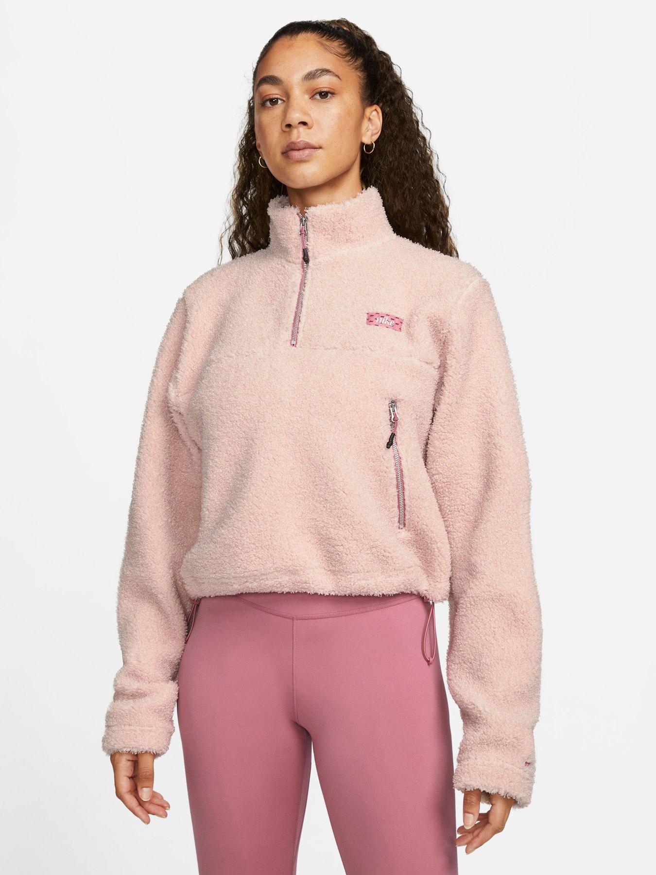 pink sweat jacket