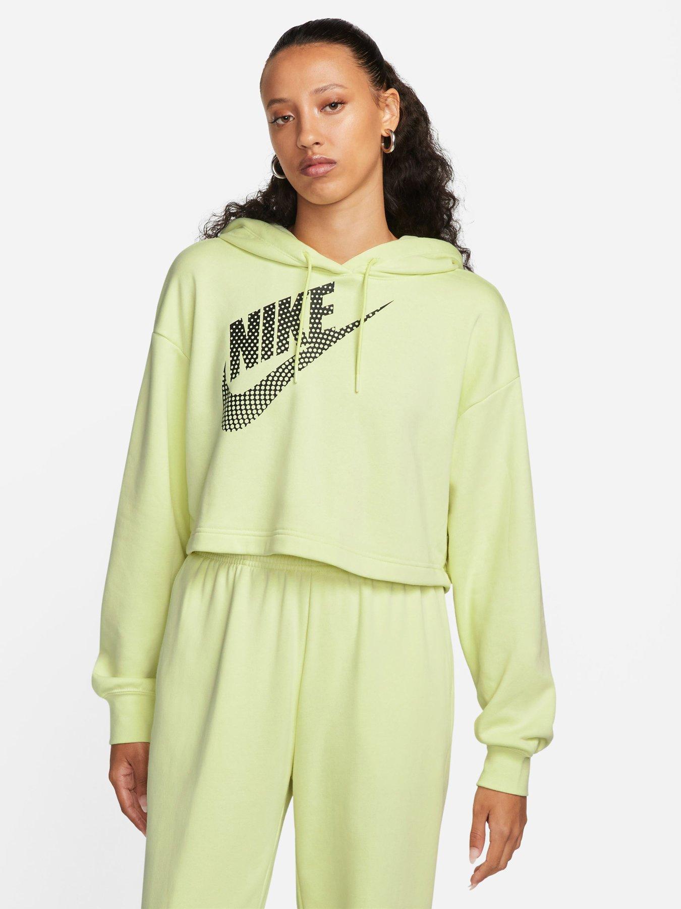 Nike Women's Sportswear Phoenix Fleece Oversized Pullover Hoodie in  Green/Oil Green Size Small Cotton/Polyester/Fleece - Yahoo Shopping