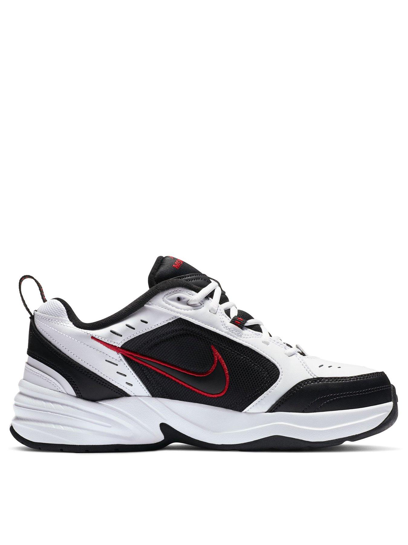 Nike Air Monarch Iv White Black Very