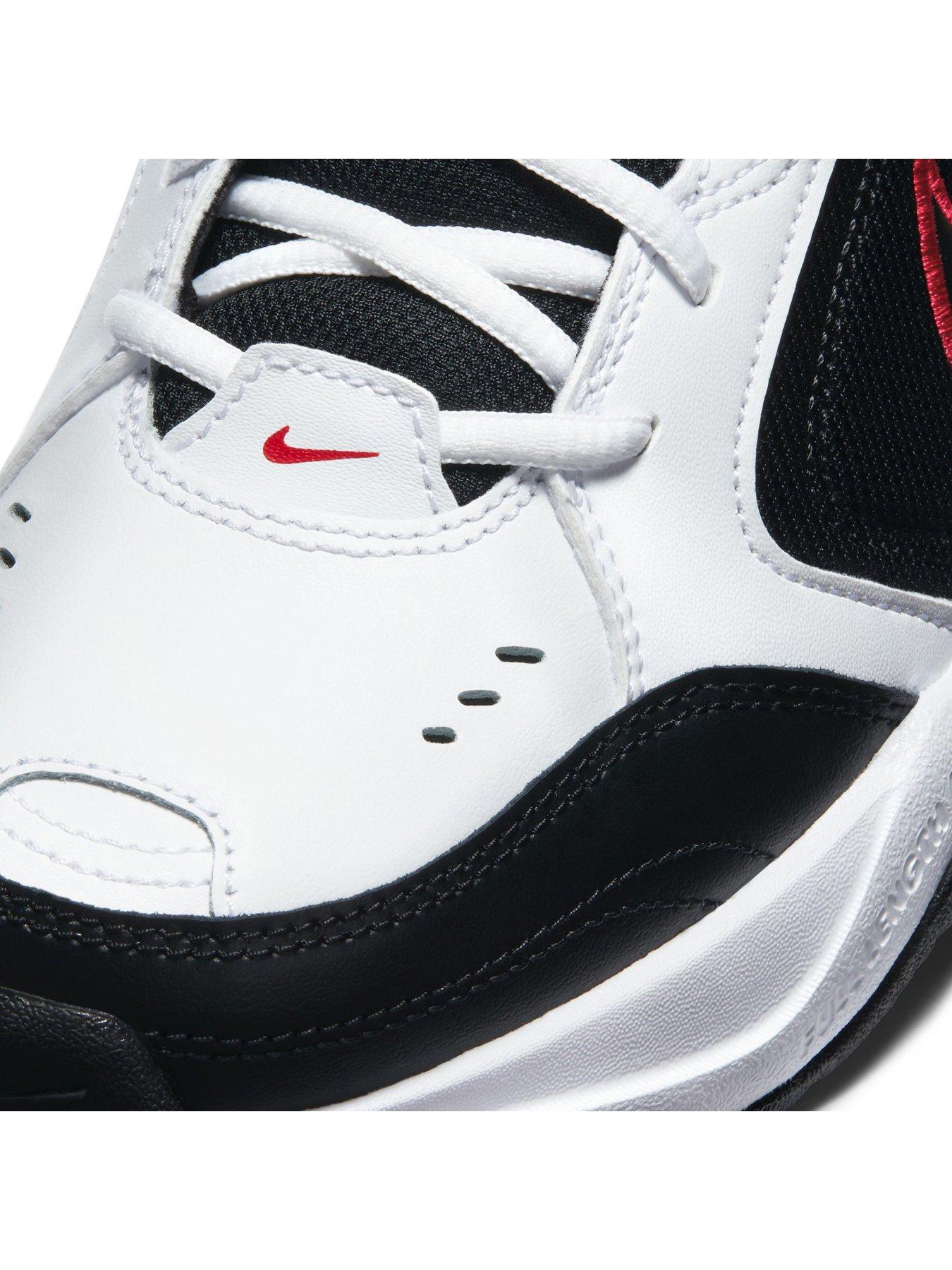 Nike Air Monarch Iv White Black Very