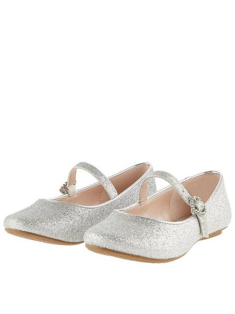 monsoon-girls-glitter-ballerina-shoes-silver