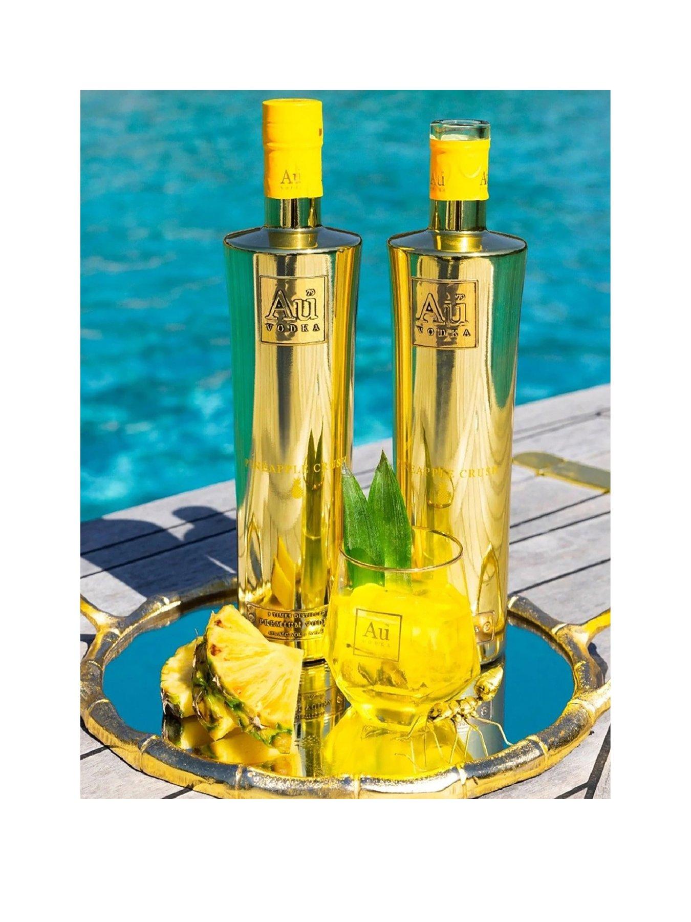 Product photograph of Au Vodka Pineapple Crush Flavoured Vodka 70cl from very.co.uk