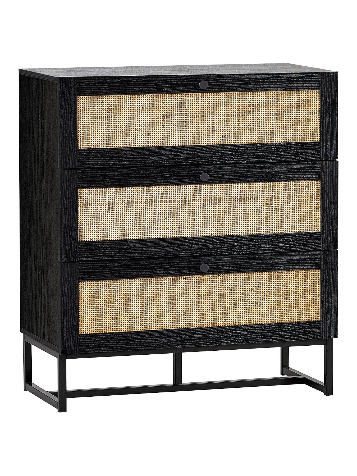 Image 3 of 5 of Julian Bowen Padstow 3 Drawer Chest
