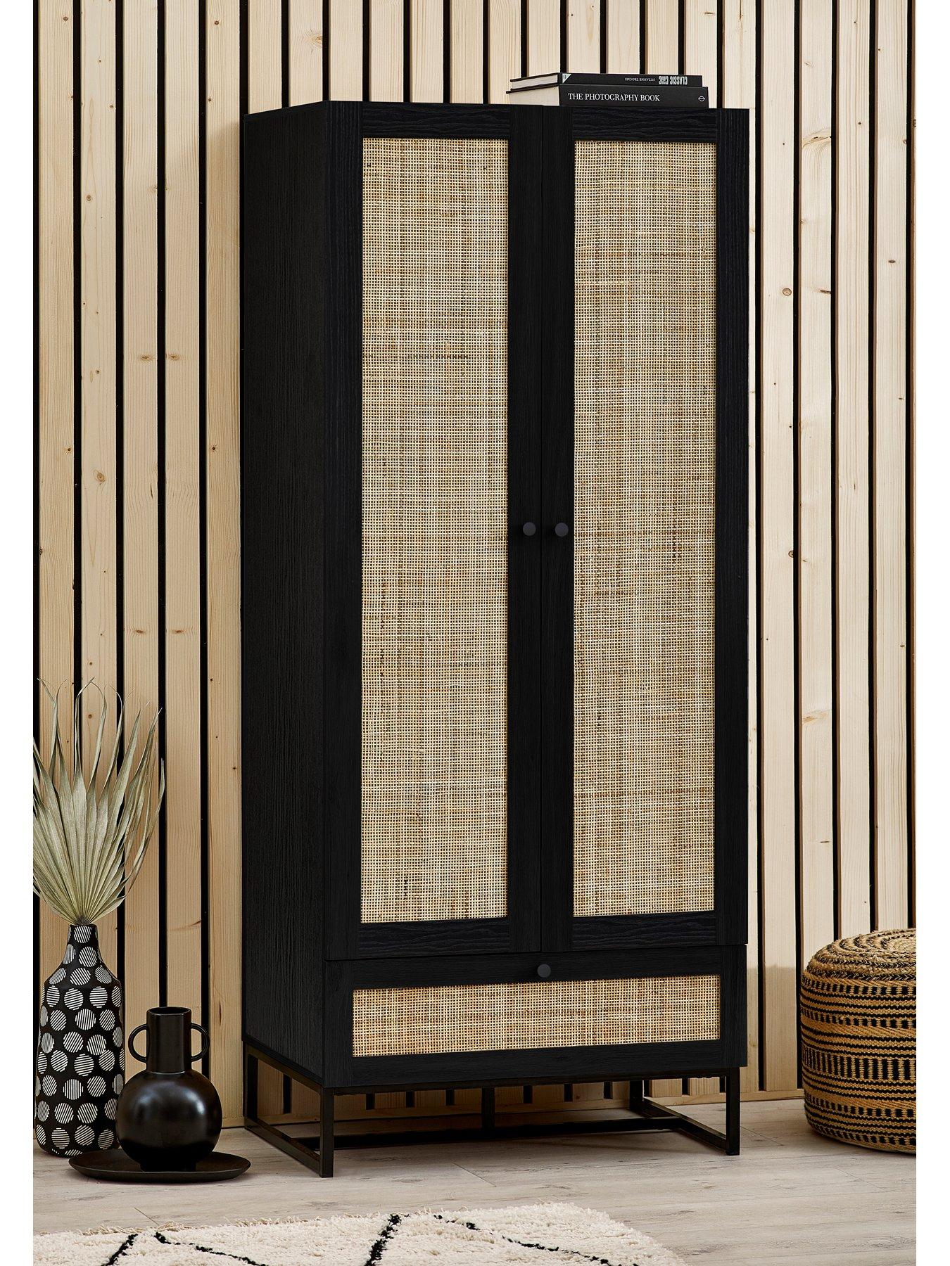 undefined Padstow 1 Drawer, 2 Door Wardrobe