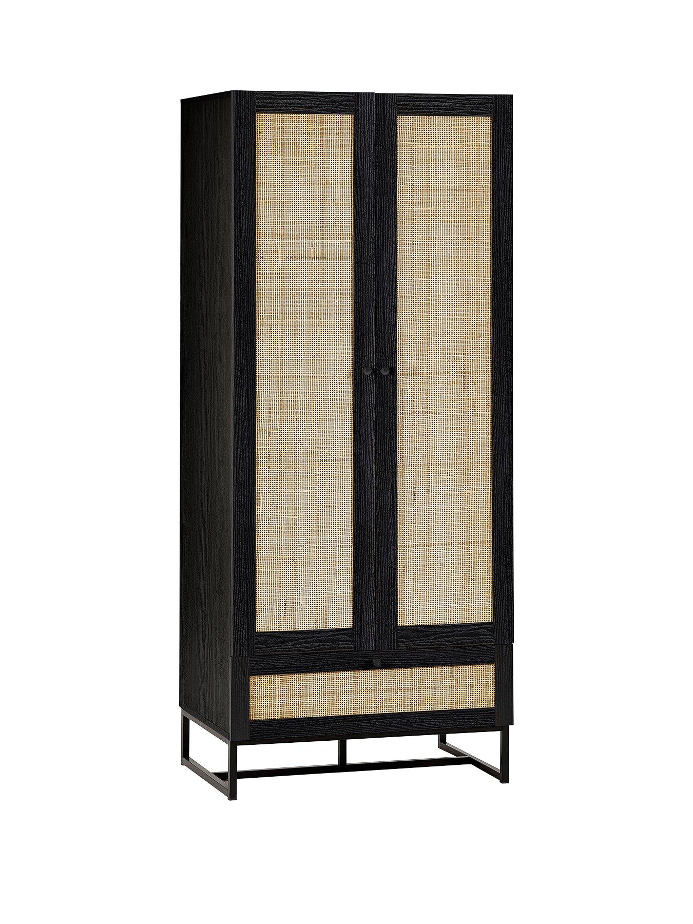 Image 3 of 5 of Julian Bowen Padstow 1 Drawer, 2 Door Wardrobe