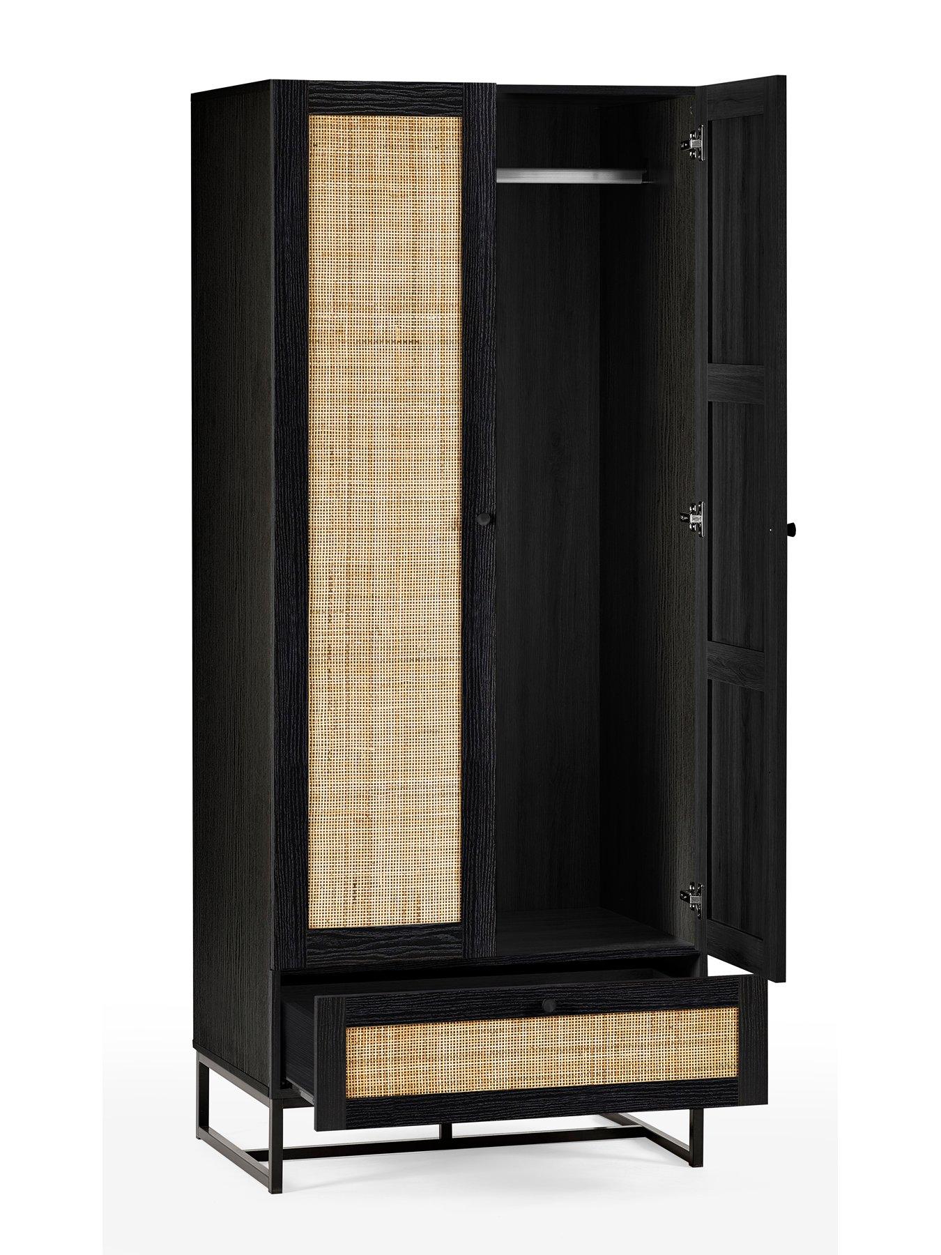 Image 4 of 5 of Julian Bowen Padstow 1 Drawer, 2 Door Wardrobe