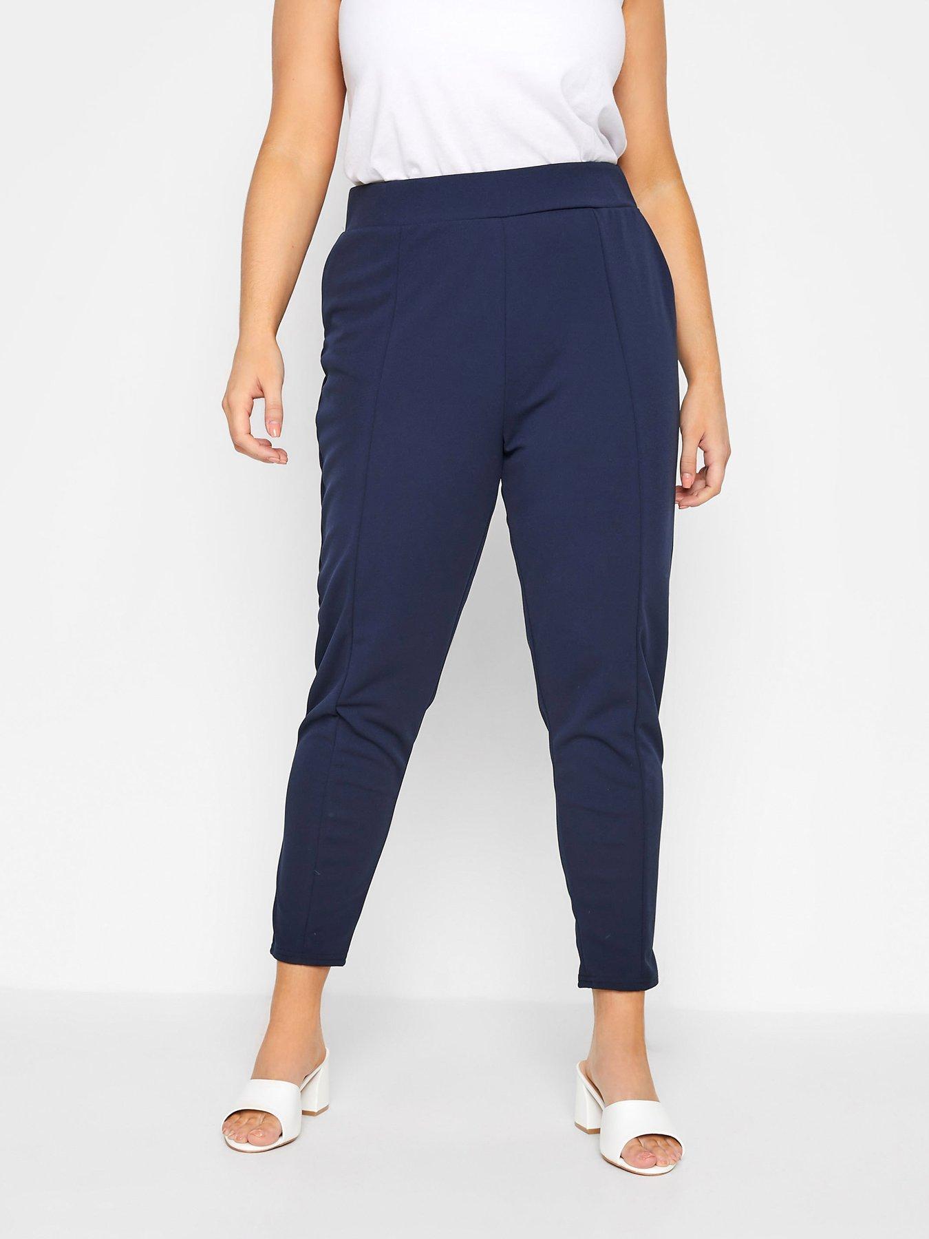 Yours Tapered Trouser Navy