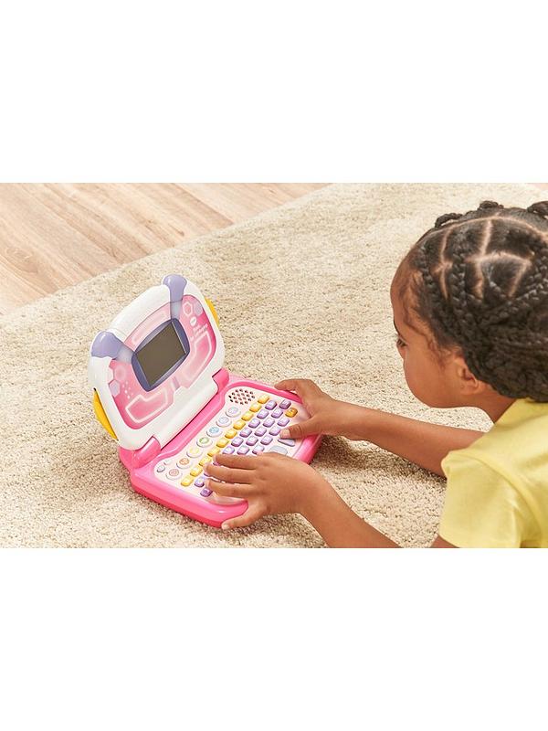 Image 3 of 6 of LeapFrog Clic the ABC 123 Laptop Pink