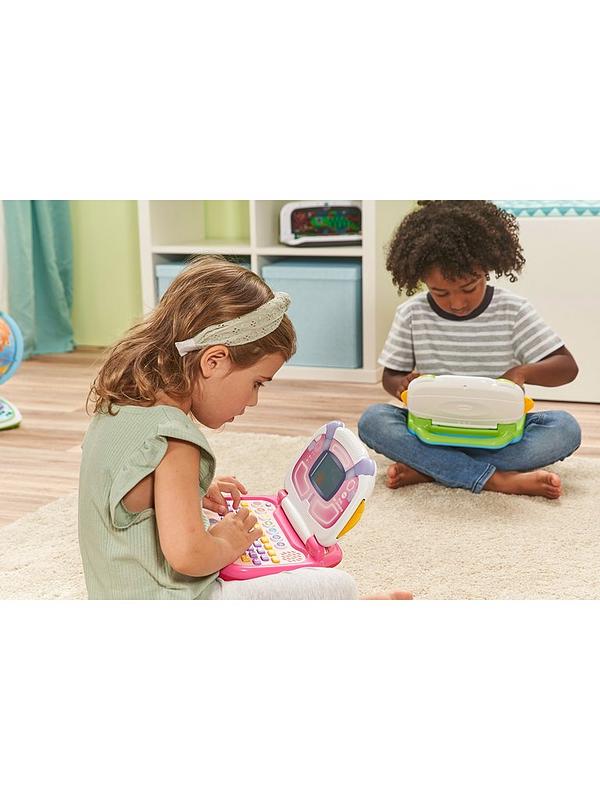 Image 4 of 6 of LeapFrog Clic the ABC 123 Laptop Pink