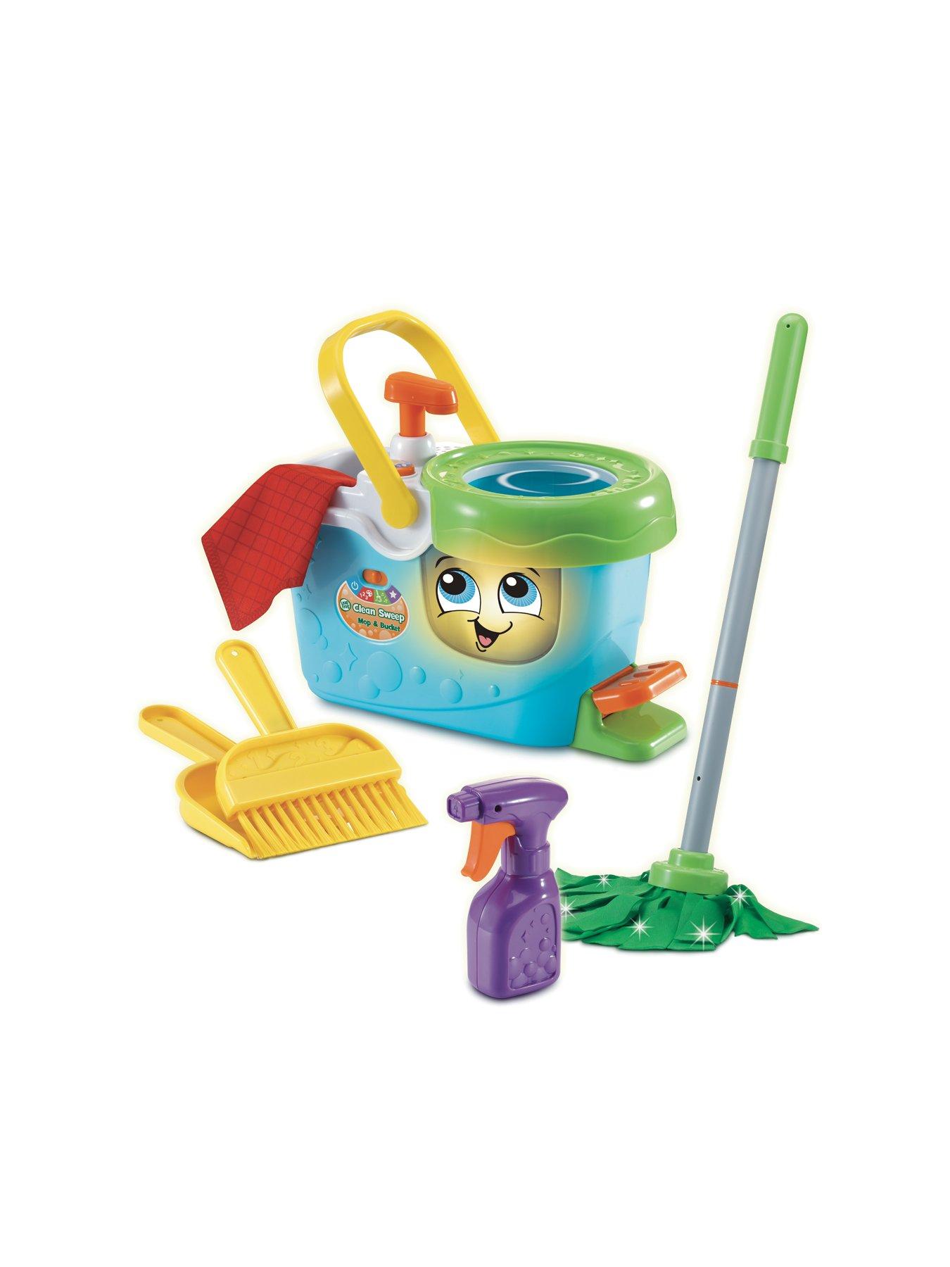 Image 1 of 3 of LeapFrog Clean Sweep Mop &amp; Bucket