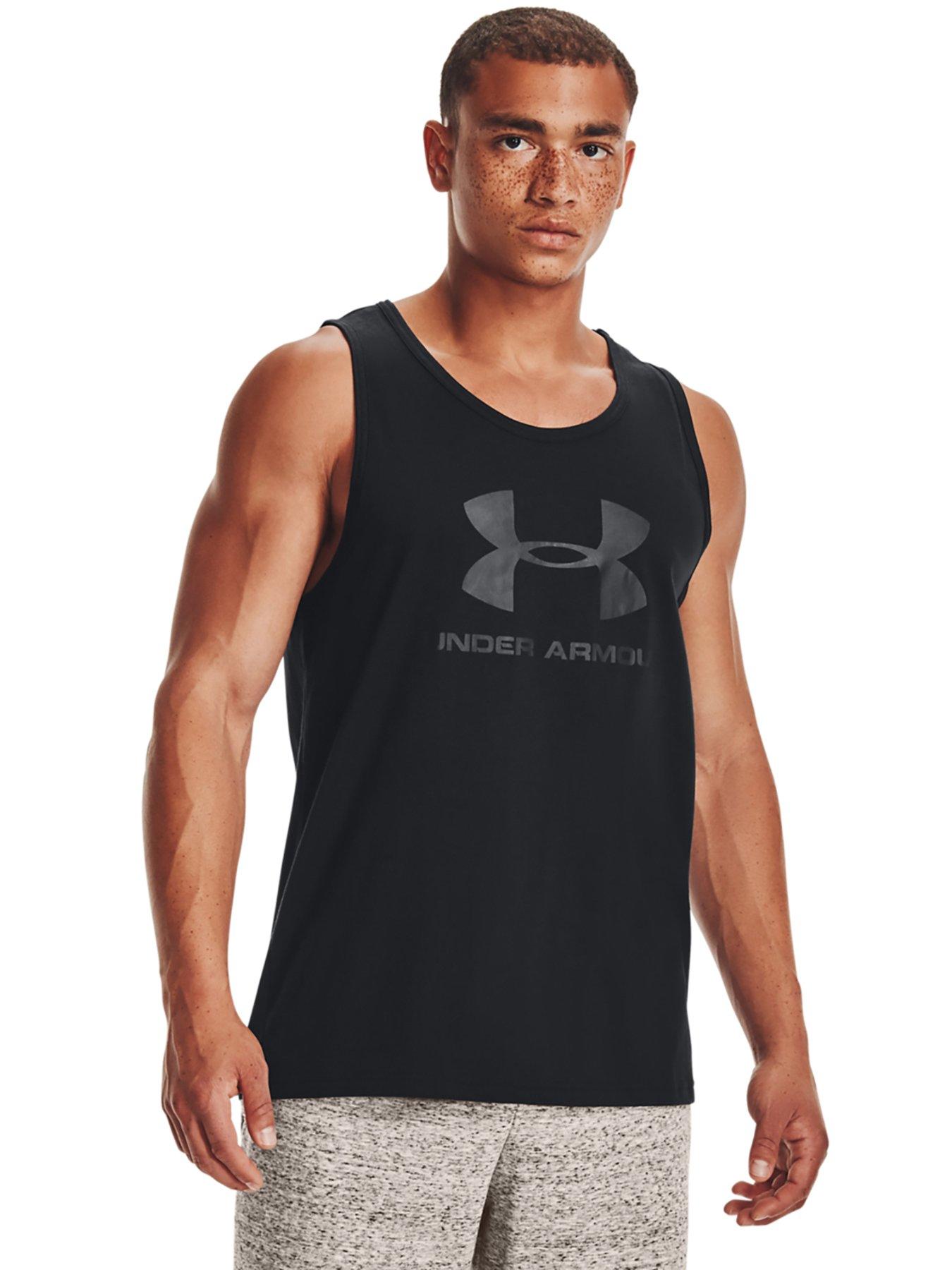 UNDER ARMOUR Training Sportstyle Logo Tank Top - Black