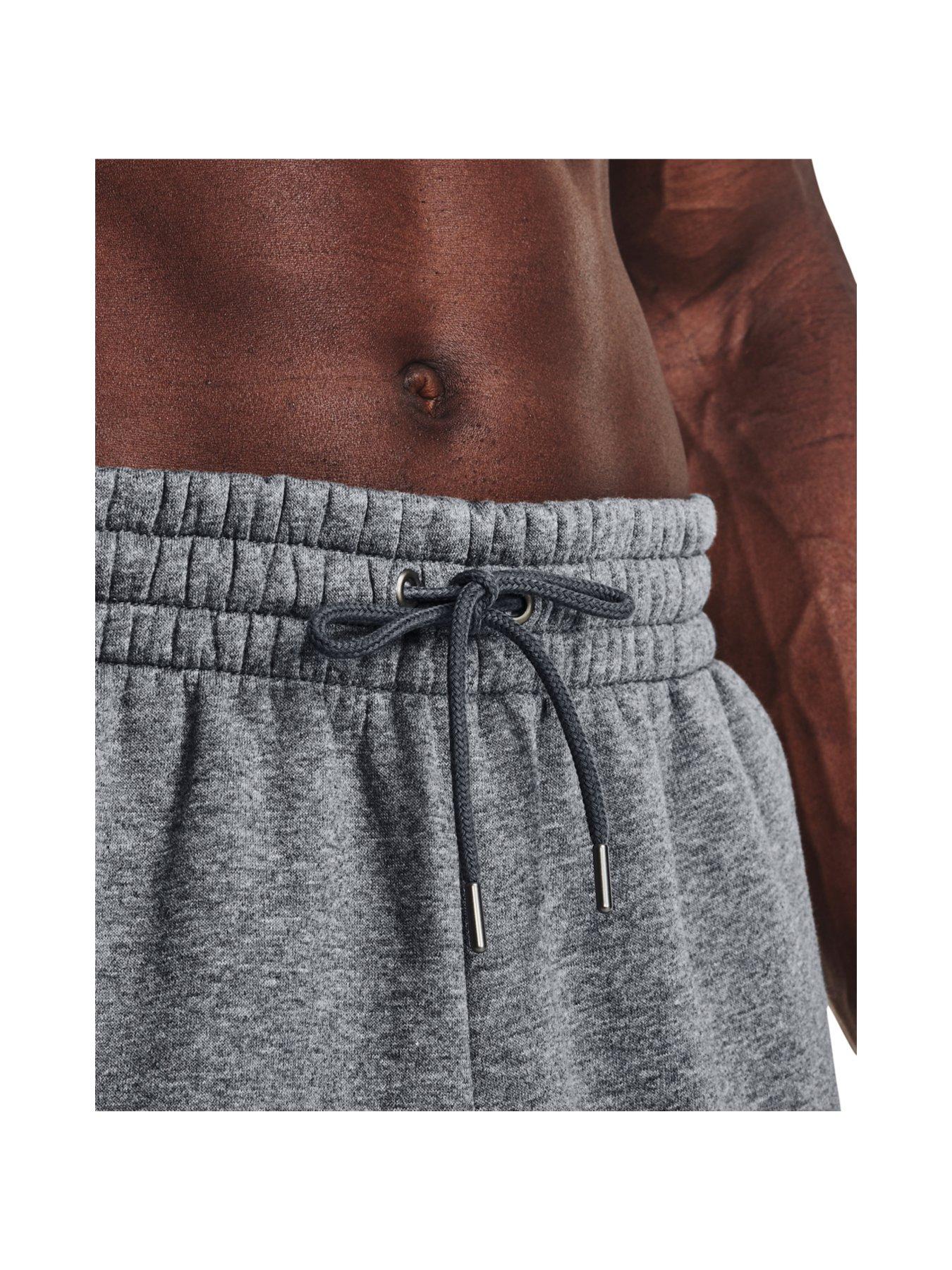 UNDER ARMOUR Training Essential Fleece Joggers - Grey | Very.co.uk