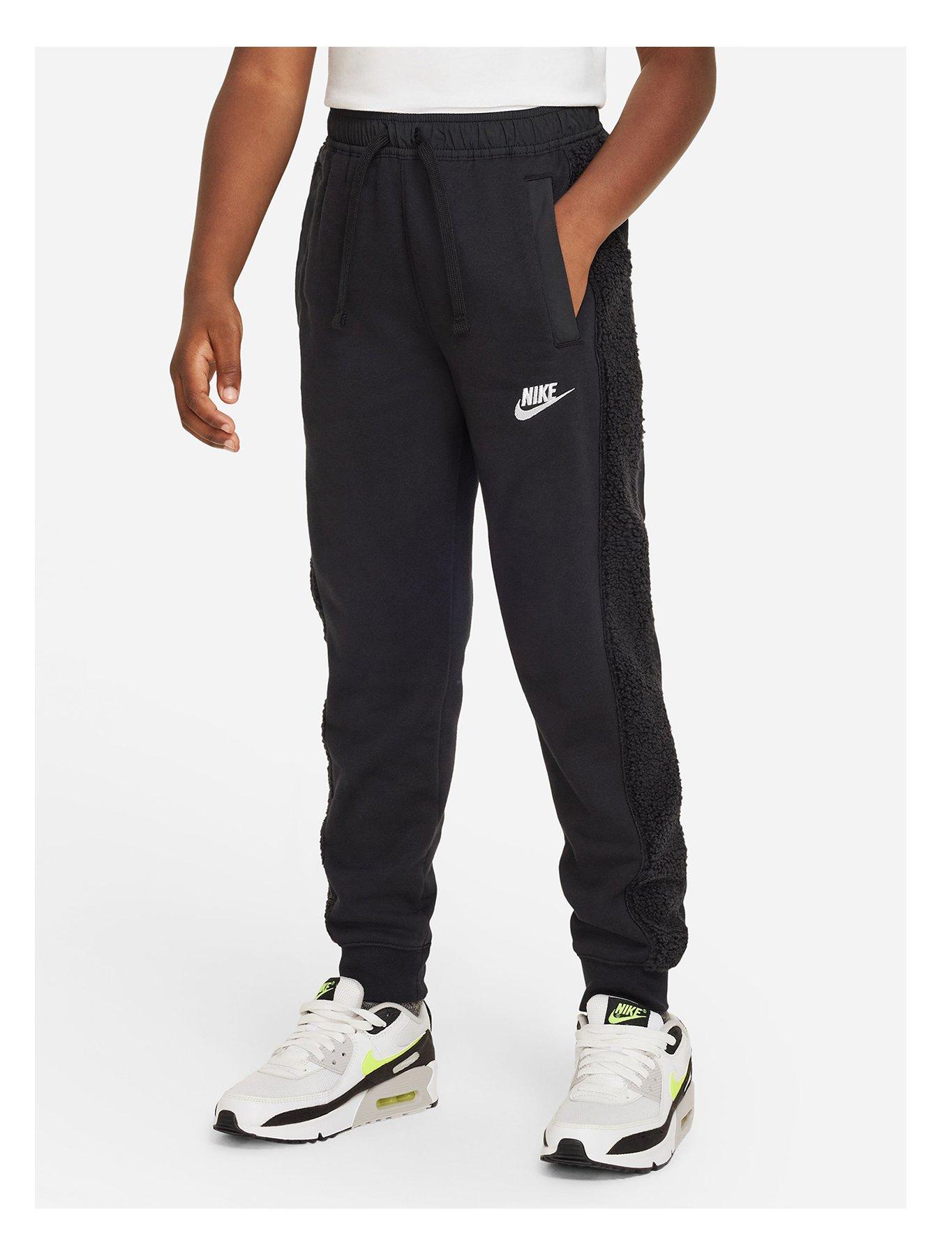 Nike Older Boys Club Winterized Pants - Black | very.co.uk