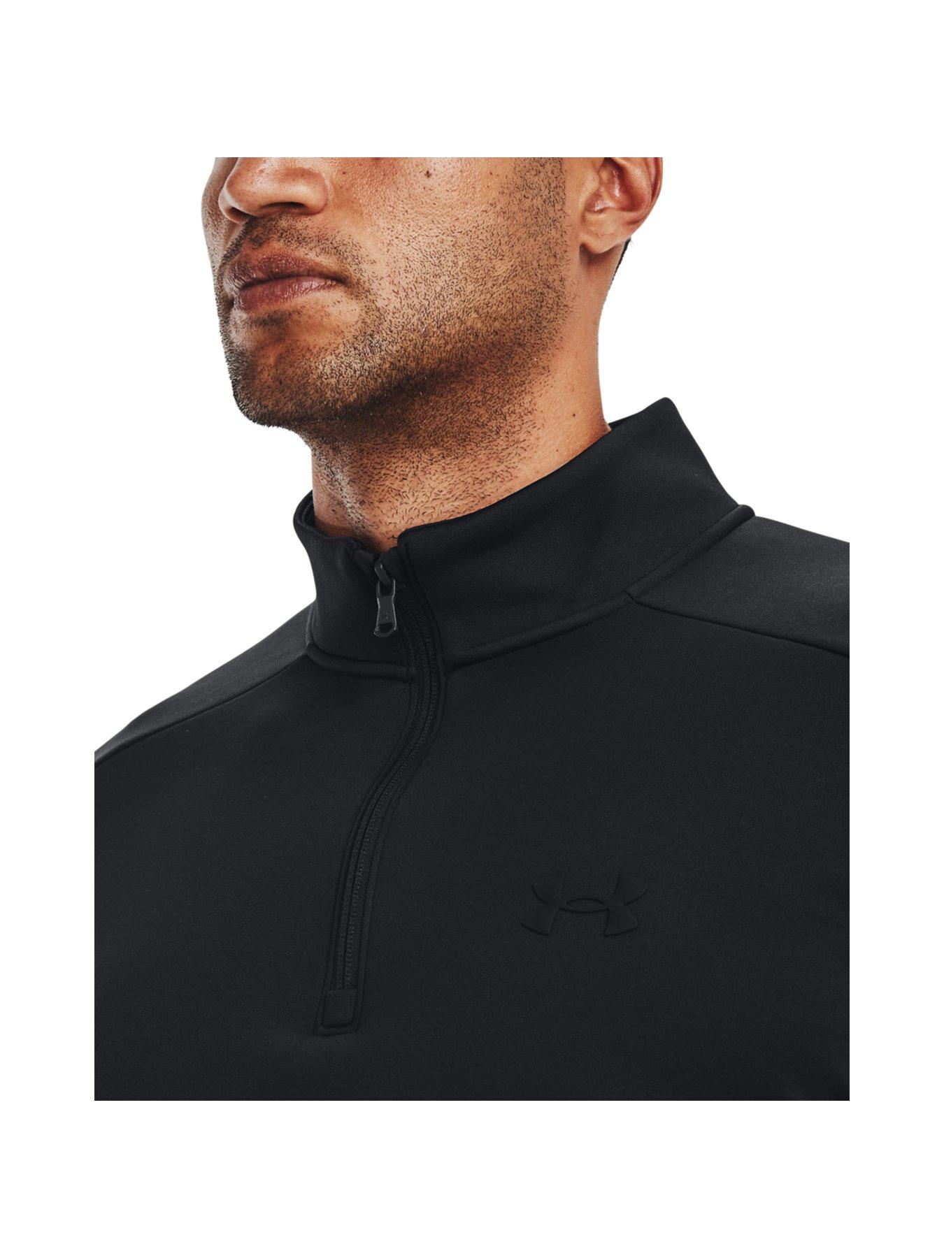 Image 4 of 4 of UNDER ARMOUR Training Armour Fleece&reg; 1/4 Zip - Black