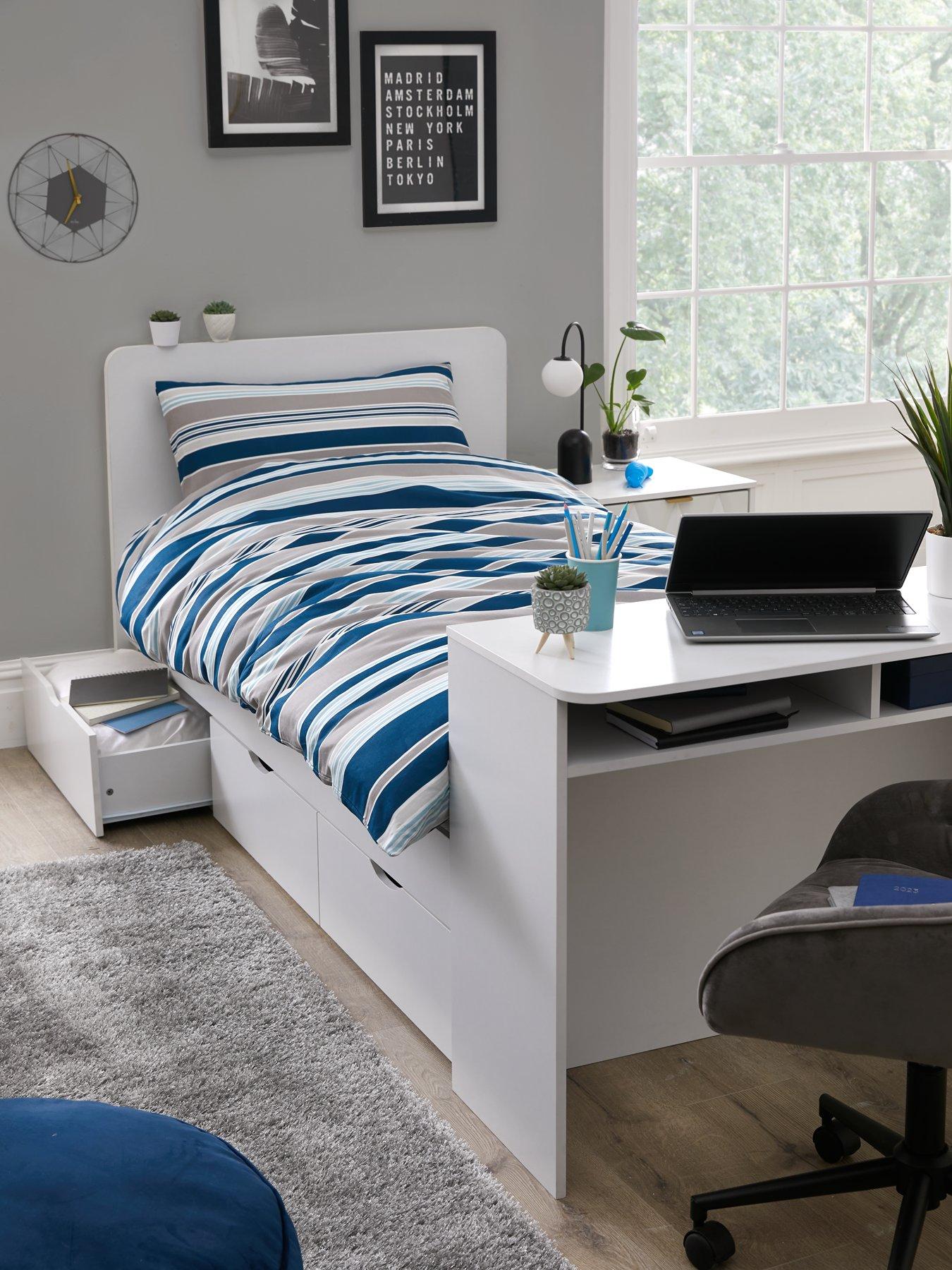 Aspen single online storage bed