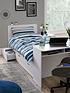  image of very-home-dorm-study-bed-with-desk-and-storage-with-mattress-options-buy-and-save
