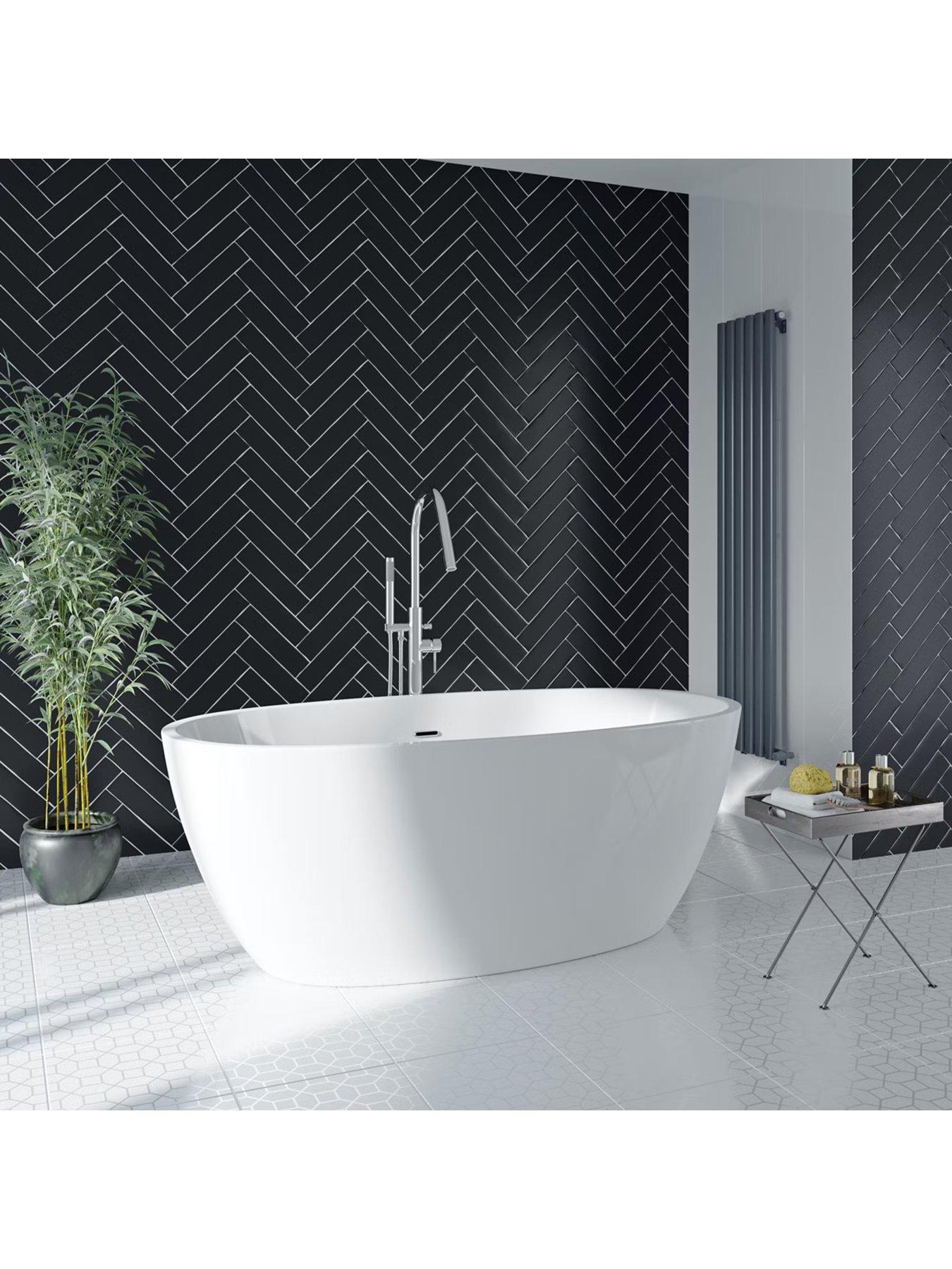 Mode Bathrooms by Victoria Plum Orion Light Grey Toilet And Basin Suite