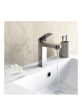 Product photograph of Mode Bathrooms By Victoria Plum Heath Contemporary Single Lever Basin Mixer Tap from very.co.uk