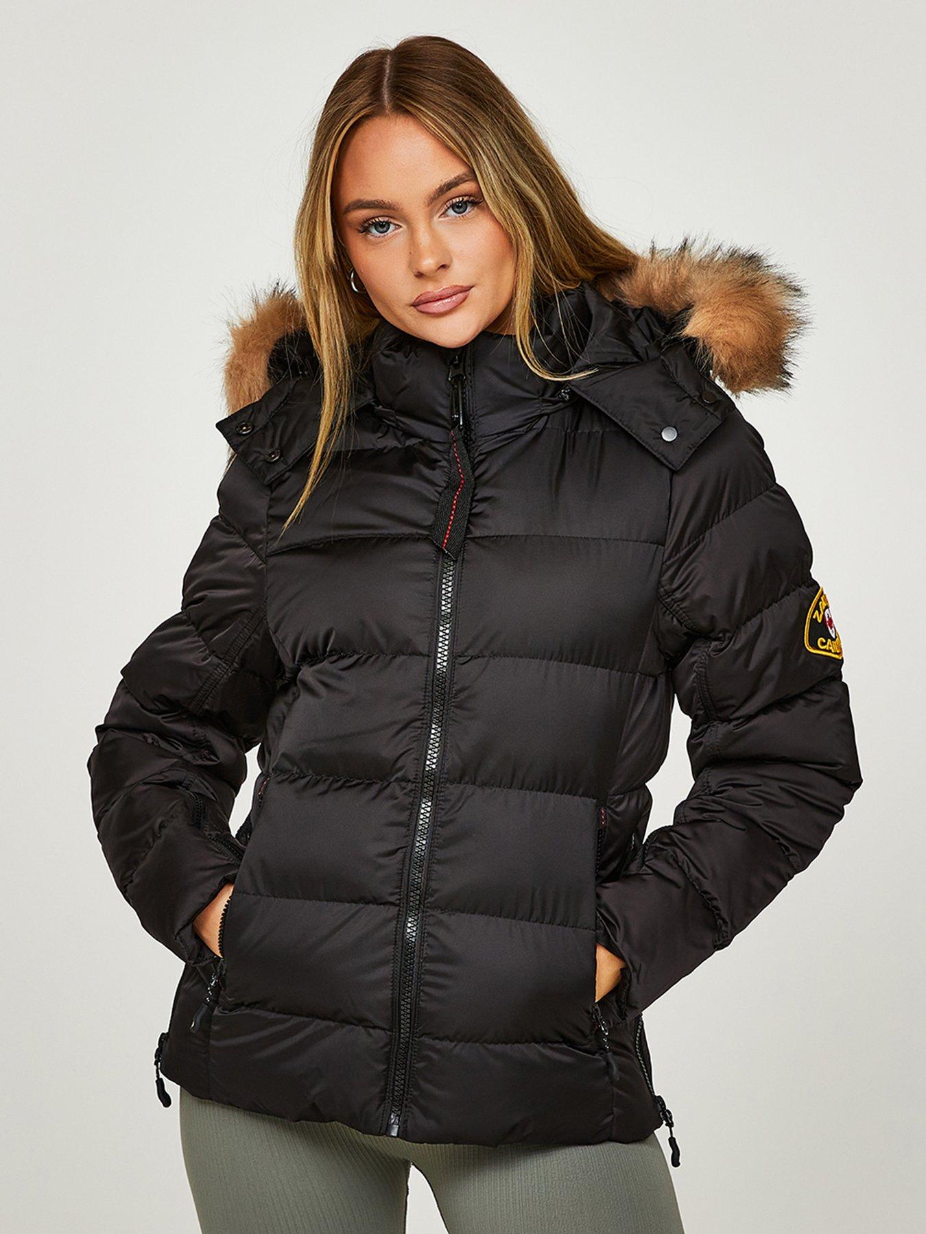 4 | Black | L | Zavetti canada | Coats & jackets | Women | www.very.co.uk
