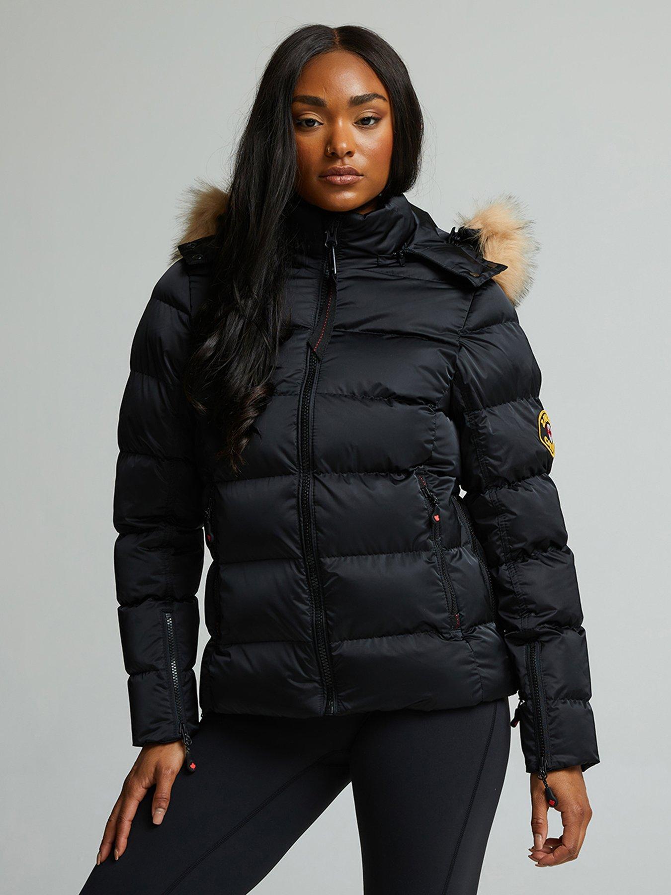 undefined Virna Short Padded Jacket - Black