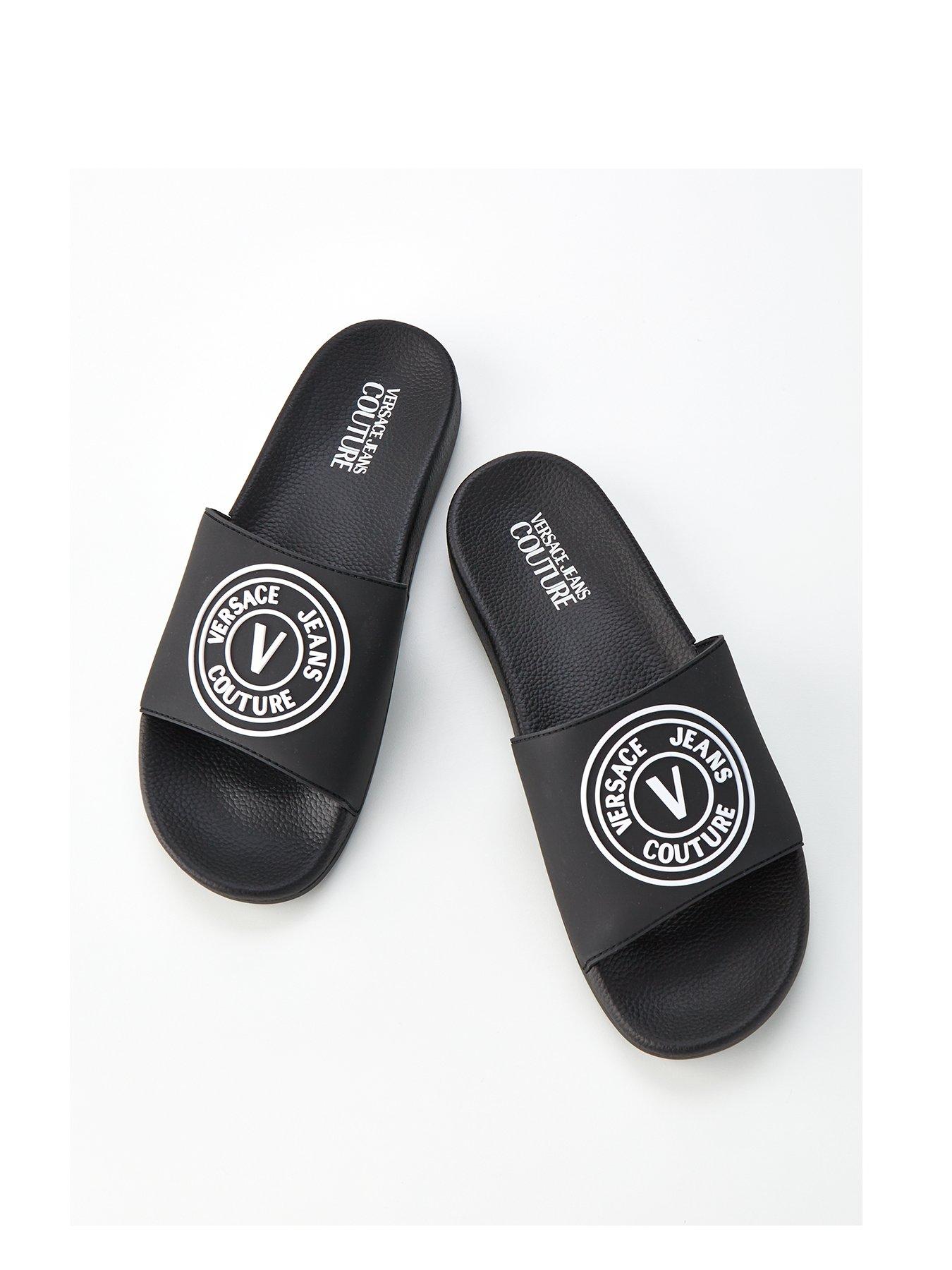 mens versace sliders