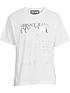  image of versace-jeans-couture-label-logo-t-shirt-whitenbsp