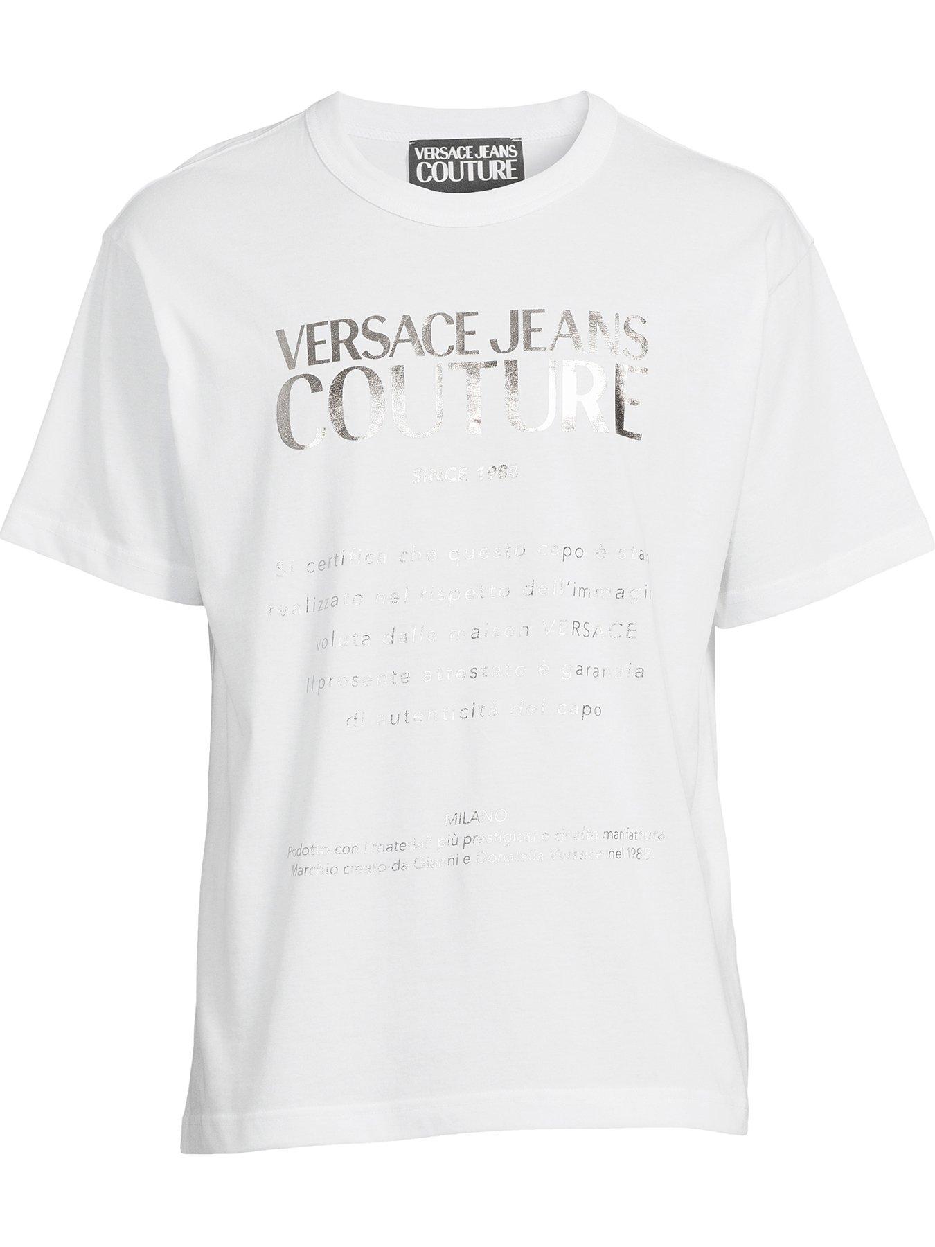 Label Logo T-Shirt - White