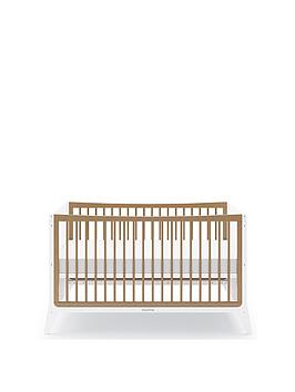 Product photograph of Snuz Fino Cot Bed With Arch - White Natural from very.co.uk