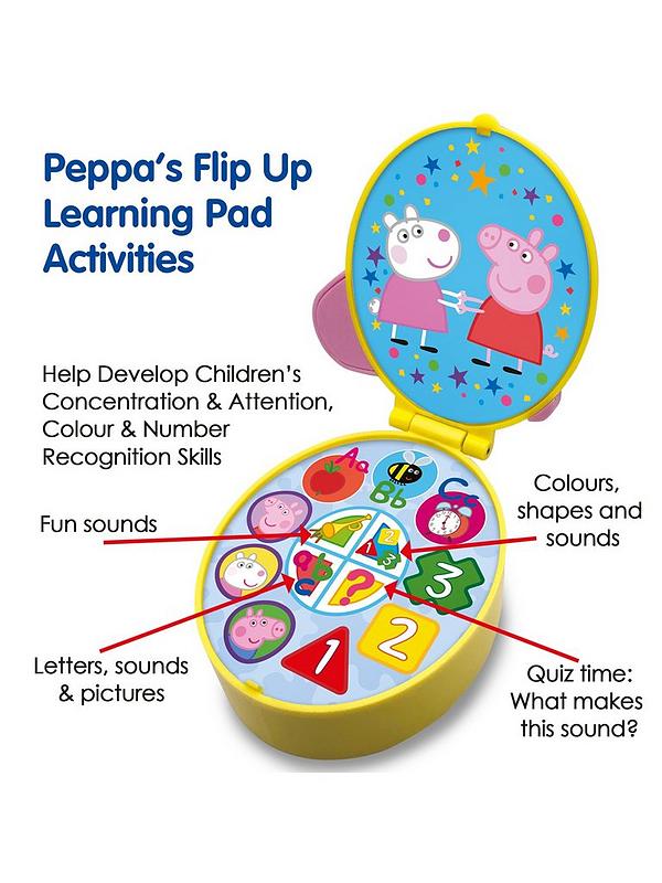 Image 3 of 7 of Trends UK Peppa`s Flip Up Learning Pad