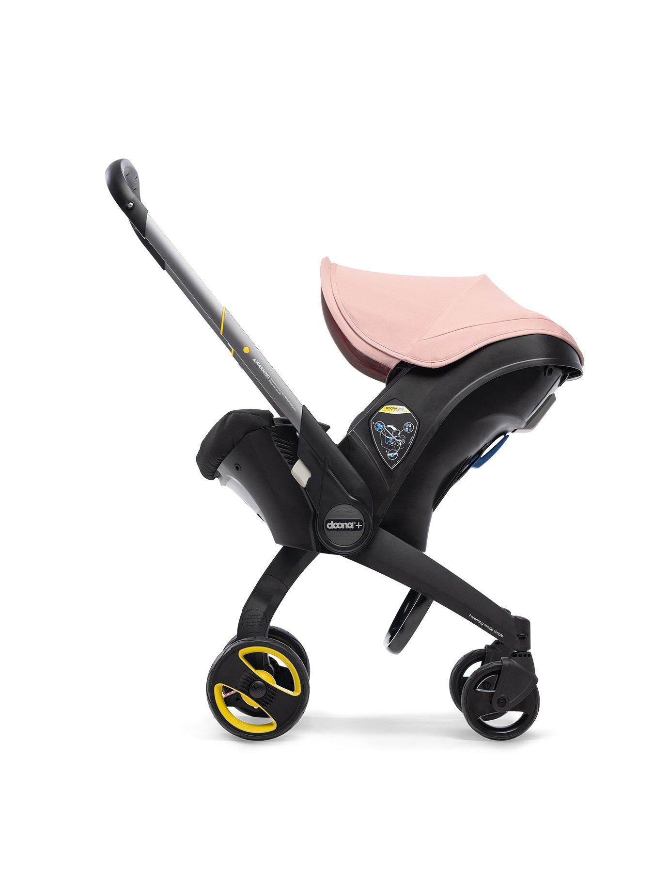 Image 4 of 7 of Doona Doona+ Car Seat &amp; Stroller Blush Pink