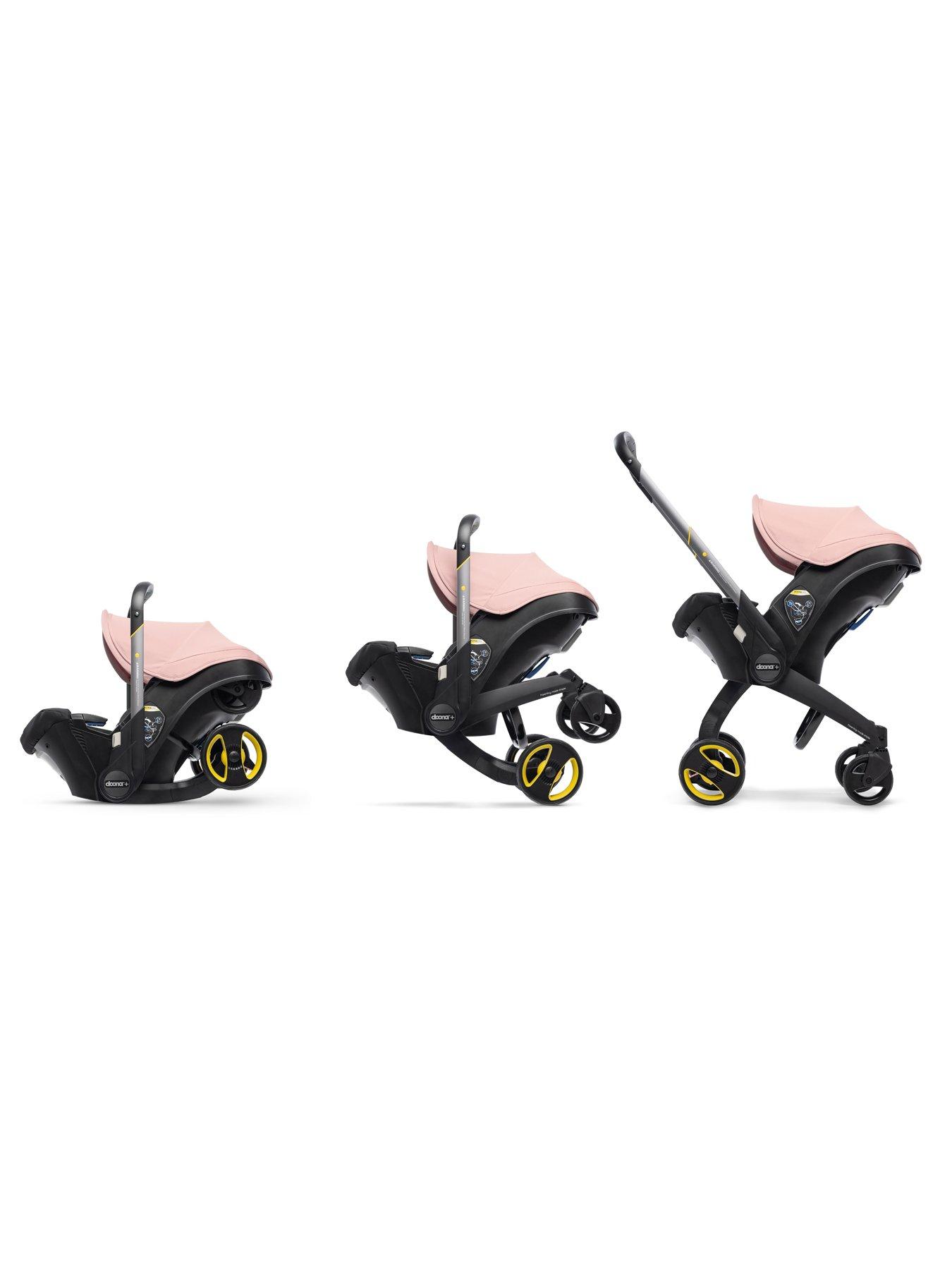 Image 5 of 7 of Doona Doona+ Car Seat &amp; Stroller Blush Pink